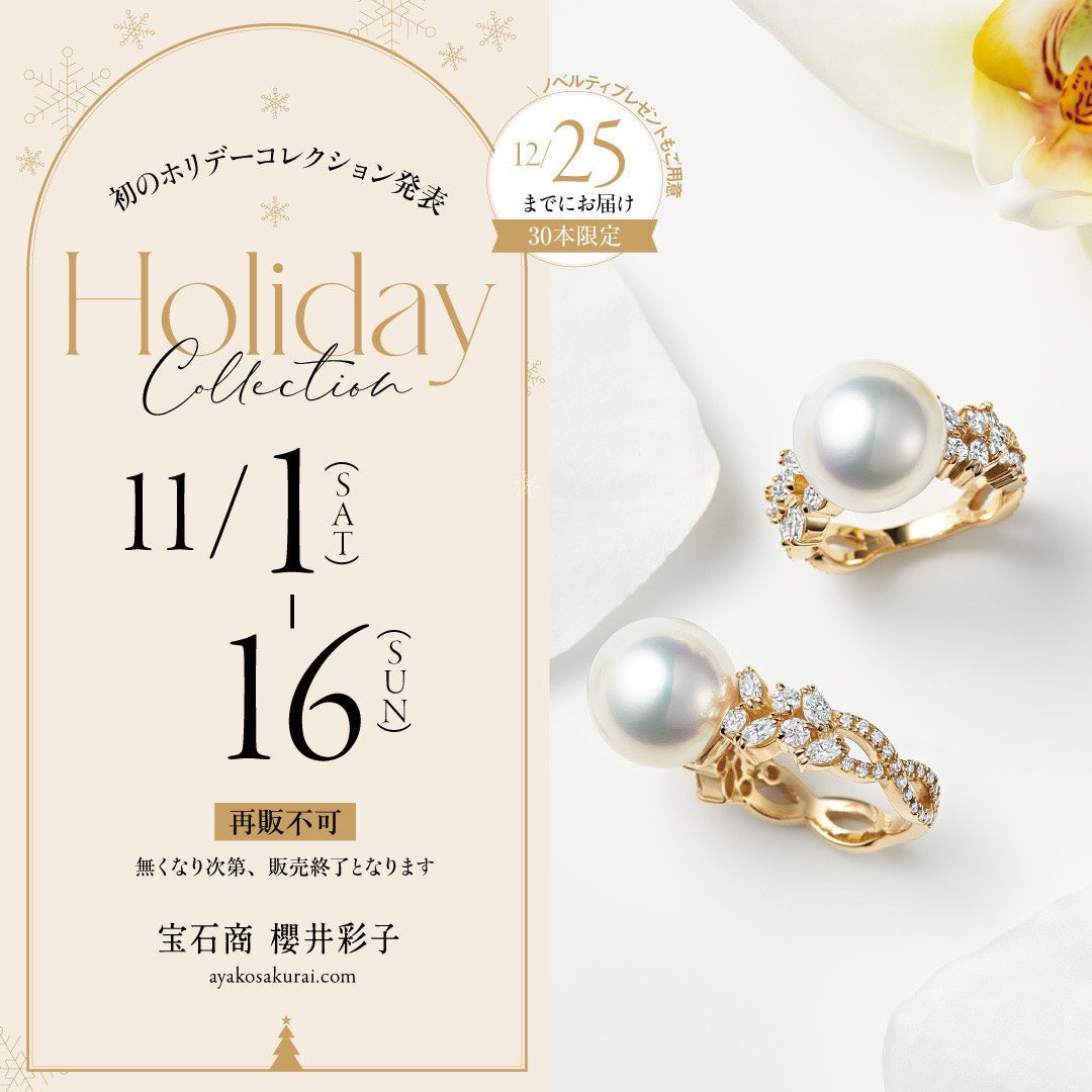 【ホリデイコレクション2025🎄】この冬限定で購入できるクリスマスジュエリー✨