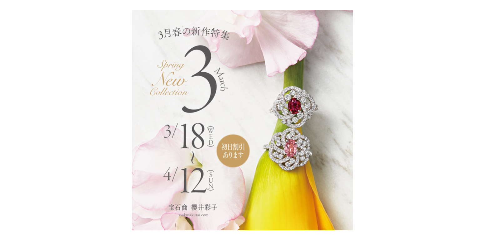春の新作コレクション🌸