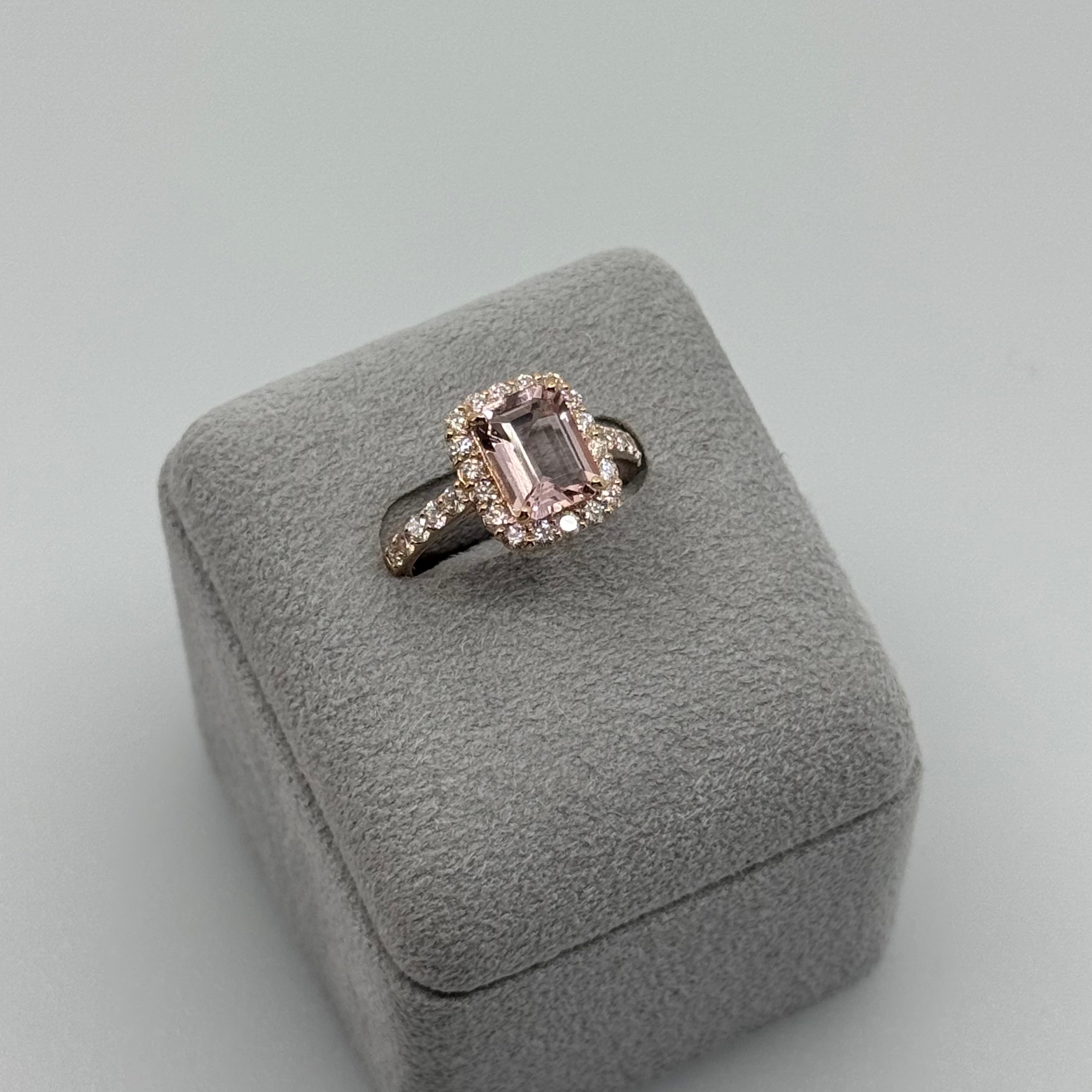 ［春色の夢］リング モルガナイト