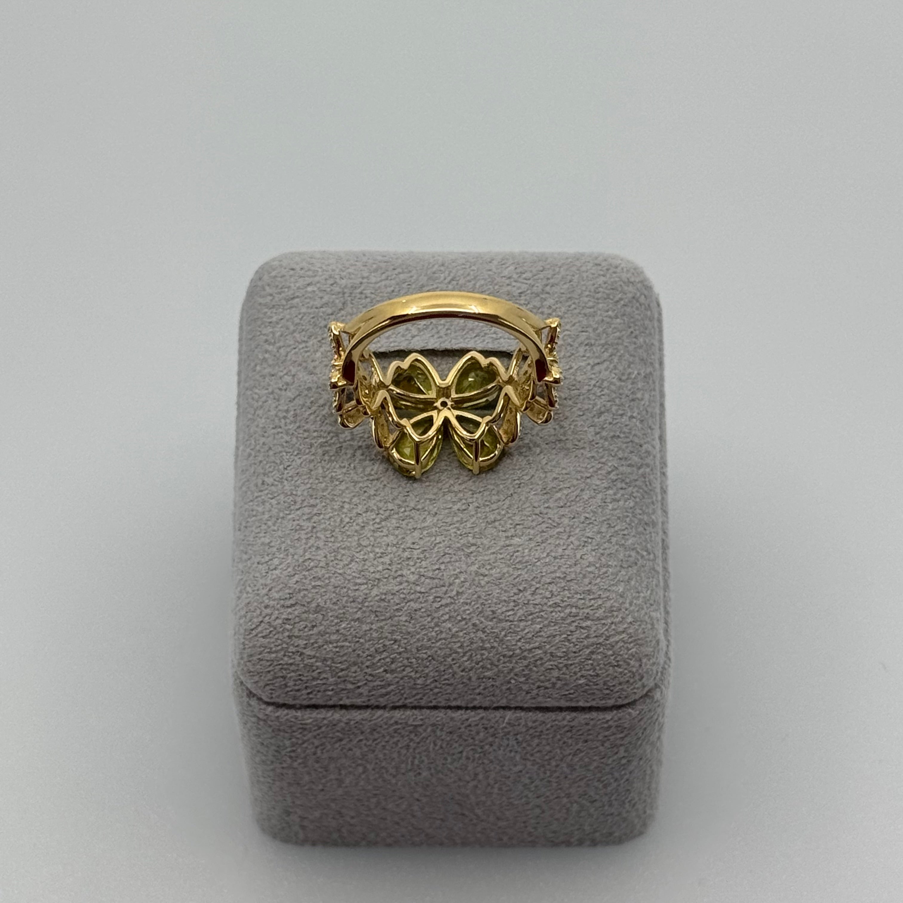 ［クロシェ］リング カナリートルマリン 2ct PS