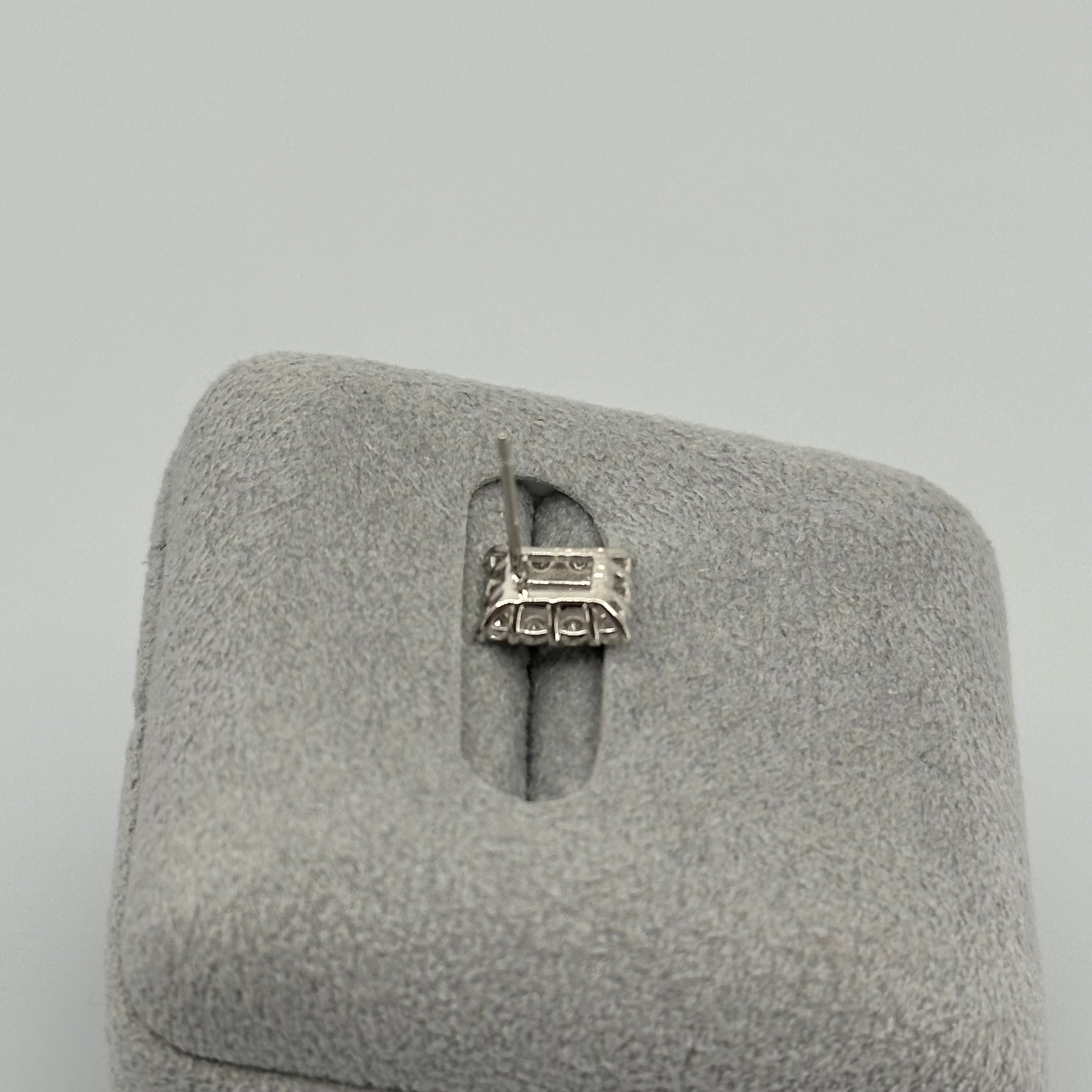 300［一点物］ピアス ダイヤ 0.2ct×2 BG PT