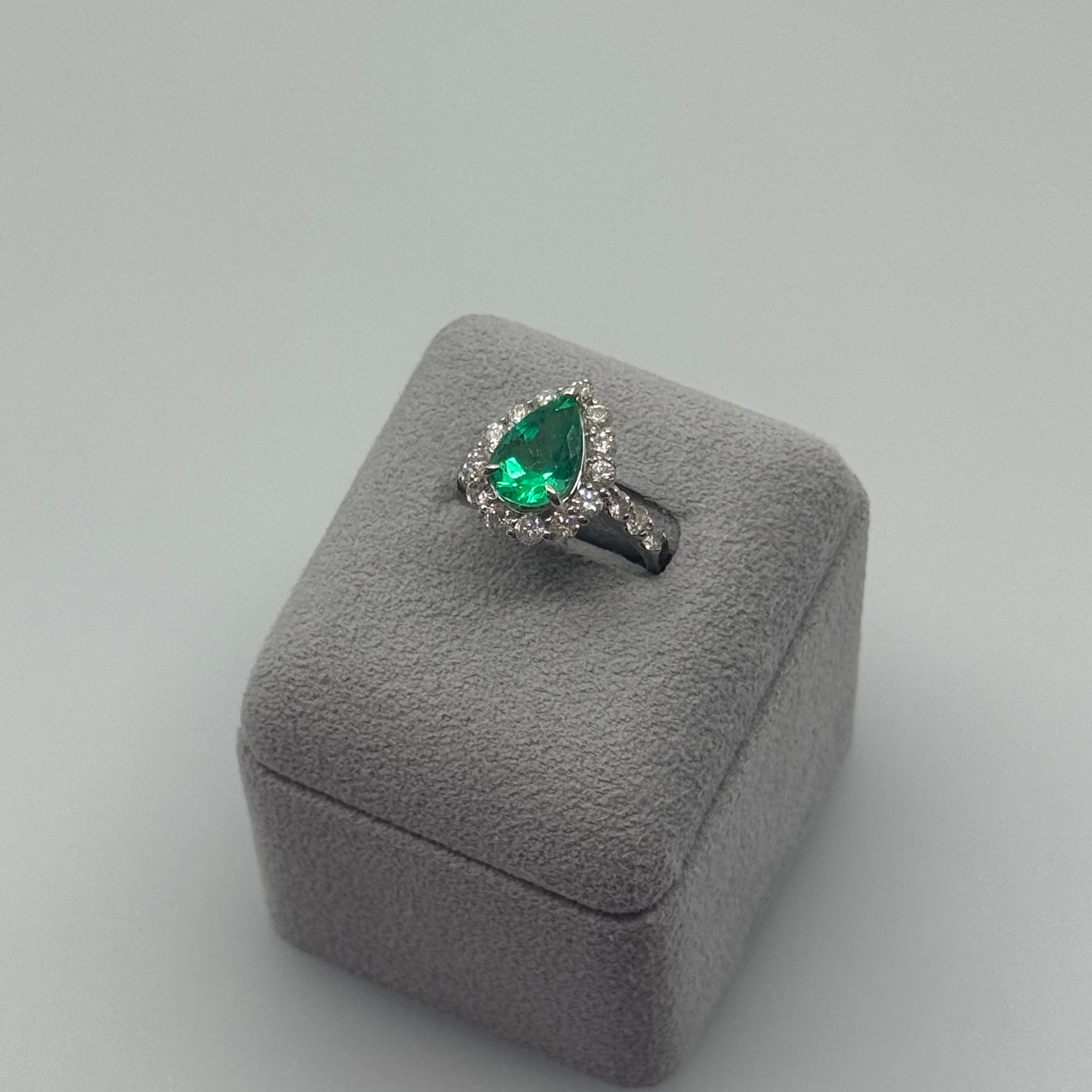 1［一点物］リング エメラルド 2.6ct PS PT