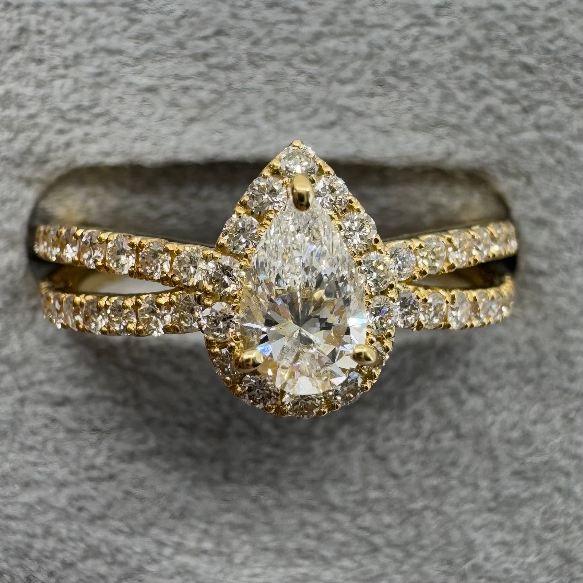 32［一点物］リング ダイヤ 0.3ct PS PT