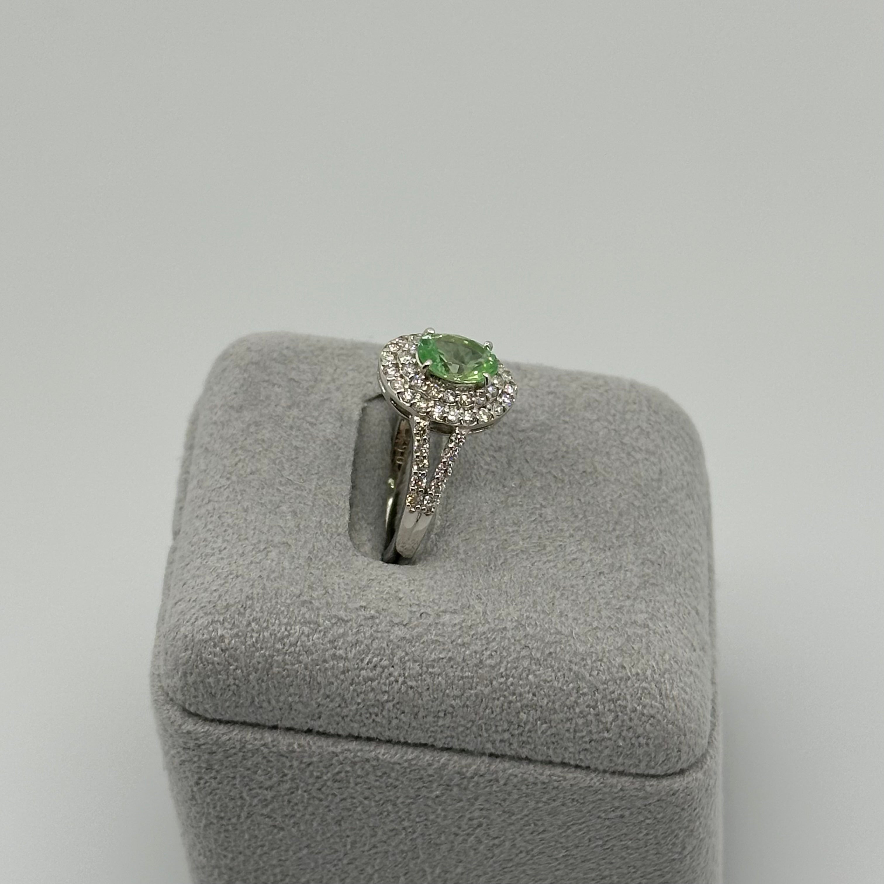 79［一点物/メローネ］リング コーネルピン 0.9ct OV PT