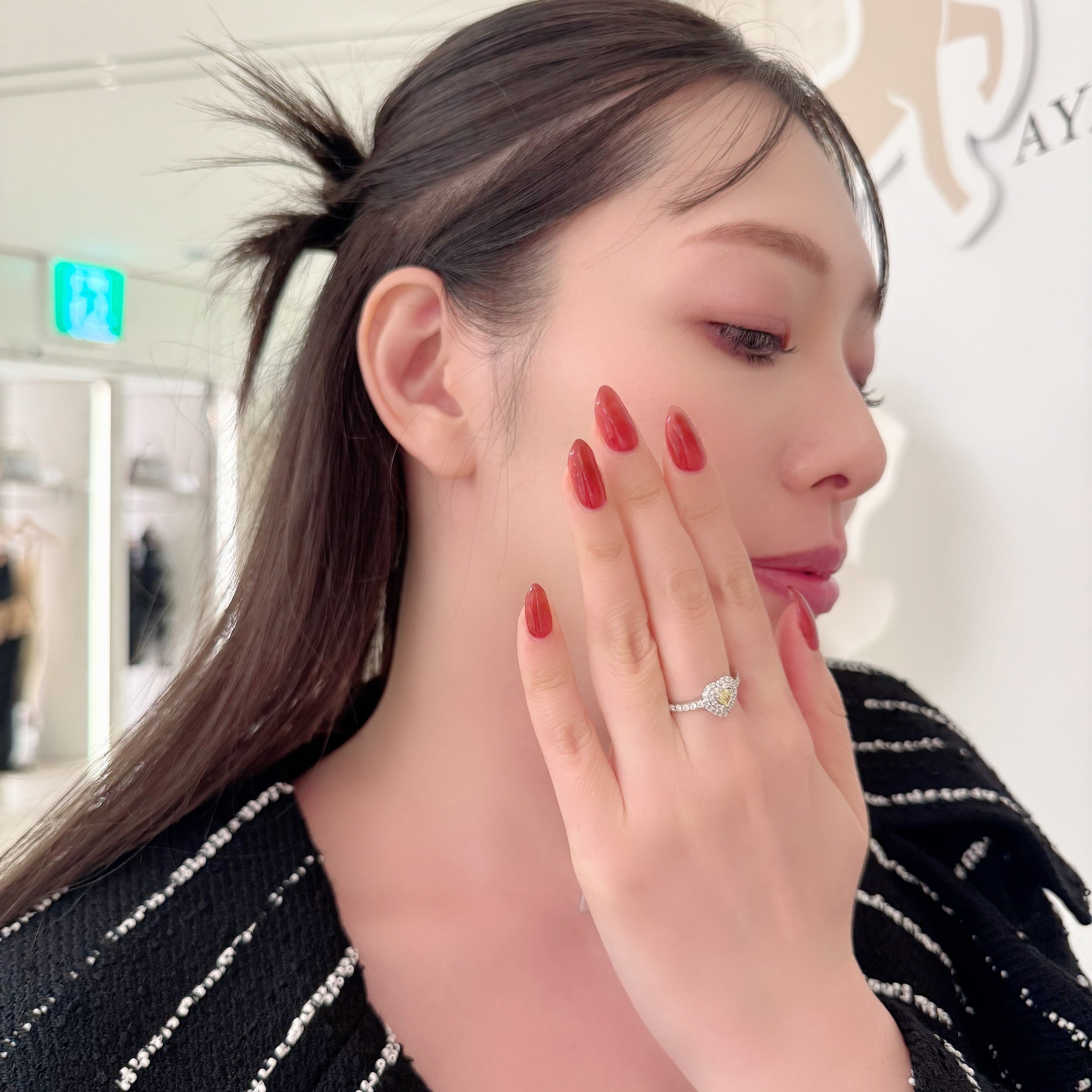 [ジョーヌ] リング ダイヤ HS