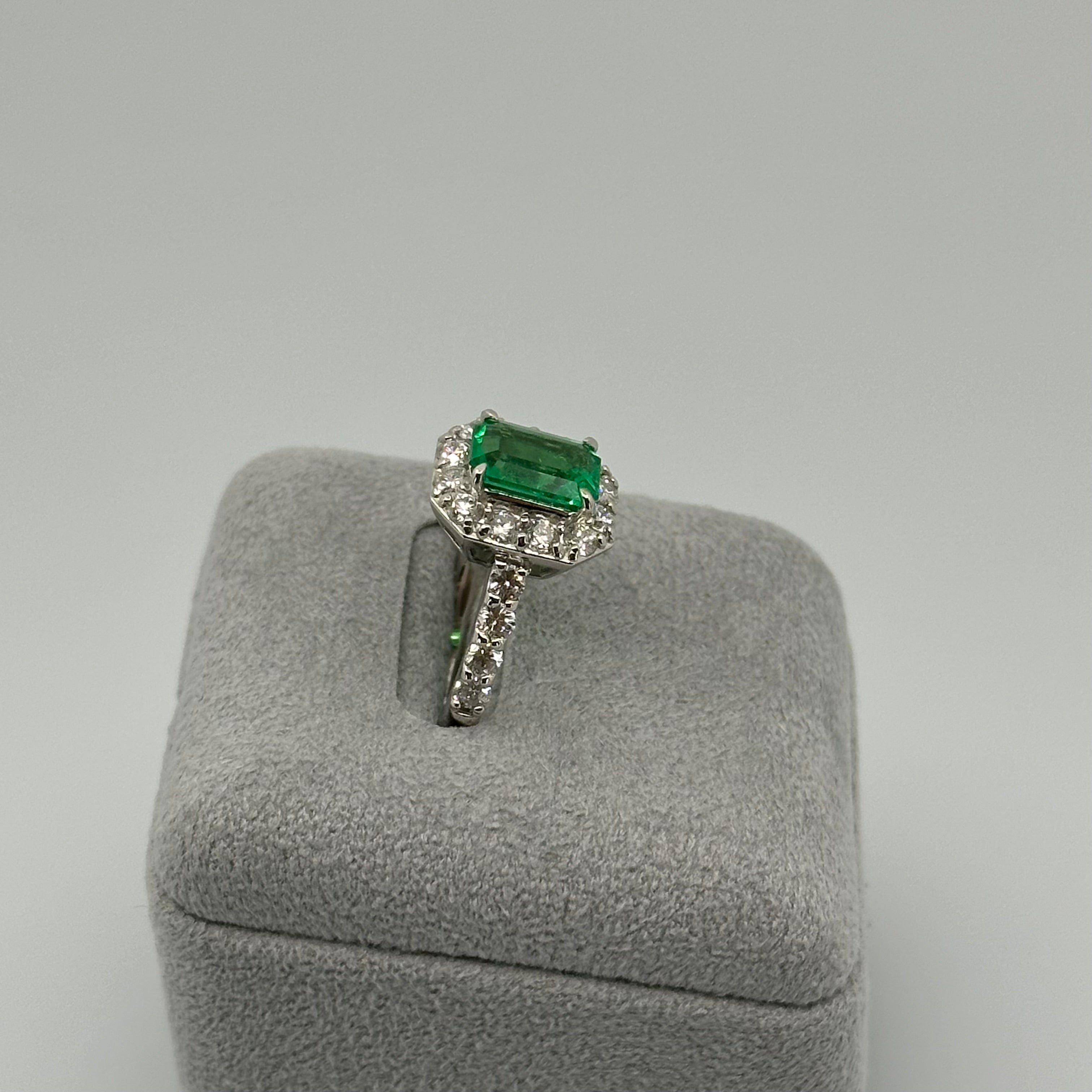 2［一点物］リング エメラルド 1.8ct SQ PT