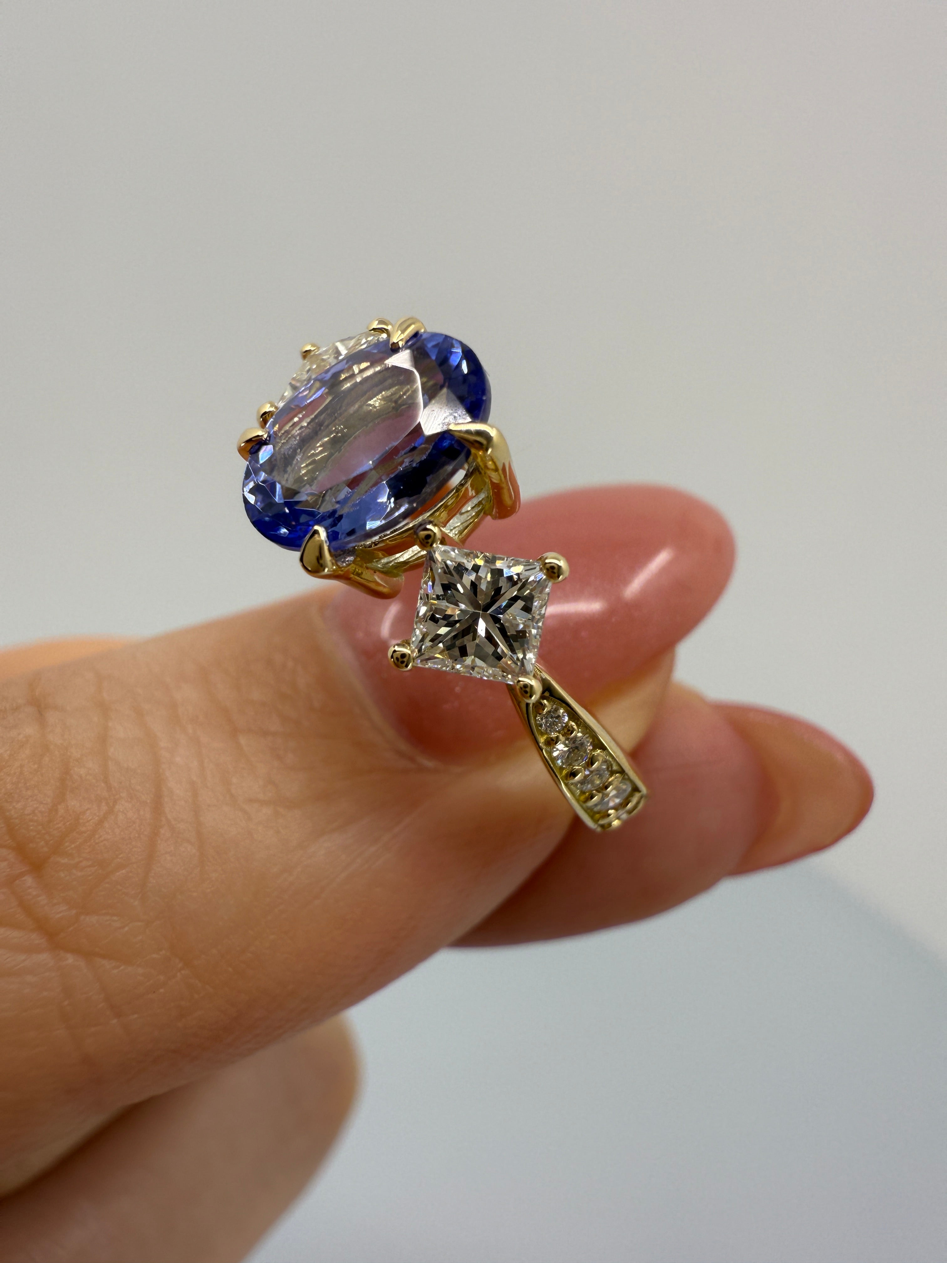 [新作/個数限定/フロレリゾン］リング タンザナイト