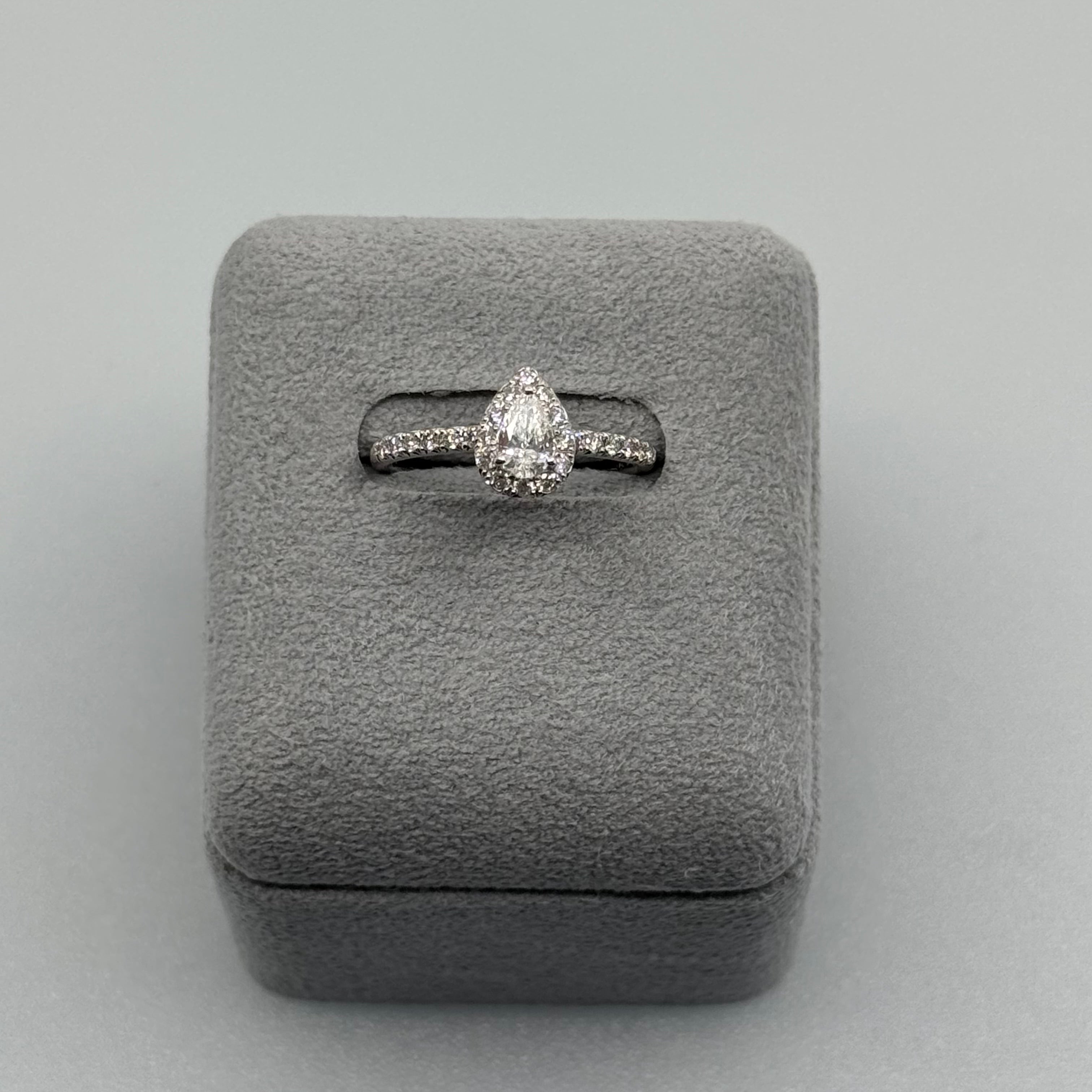 25［一点物/オルコス］リング ダイヤ 0.3ct PS PT K18YG K18PG