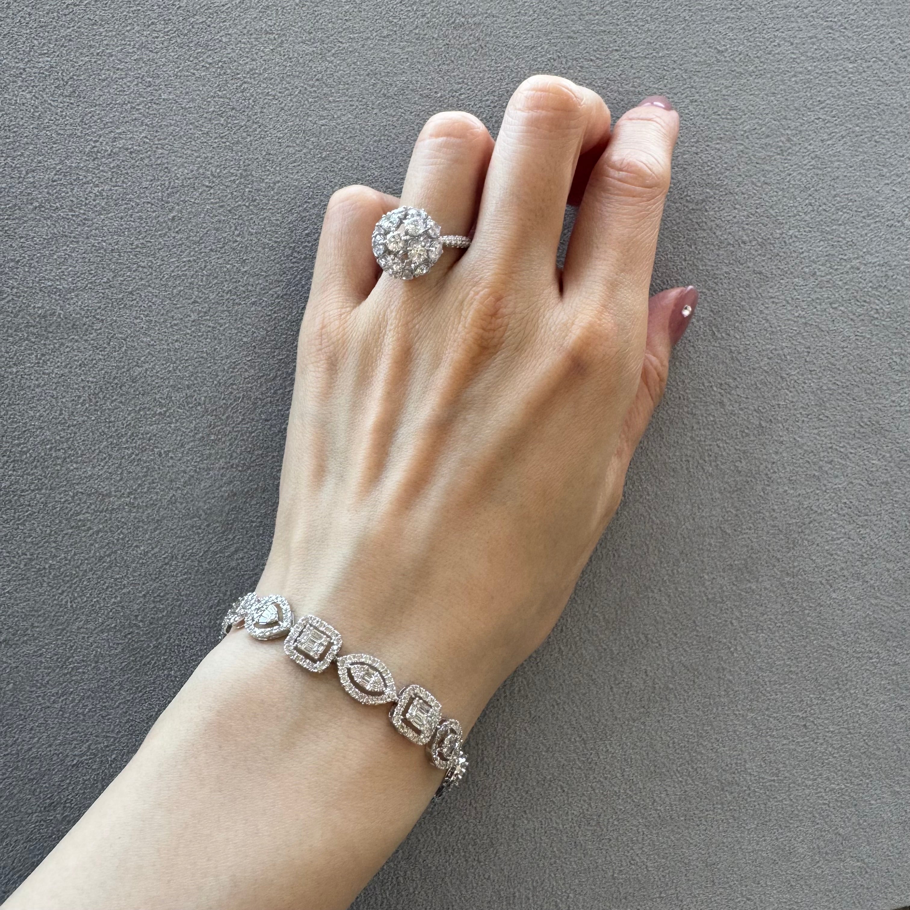 ［白夜の舞踏会］ブレスレット ダイヤ