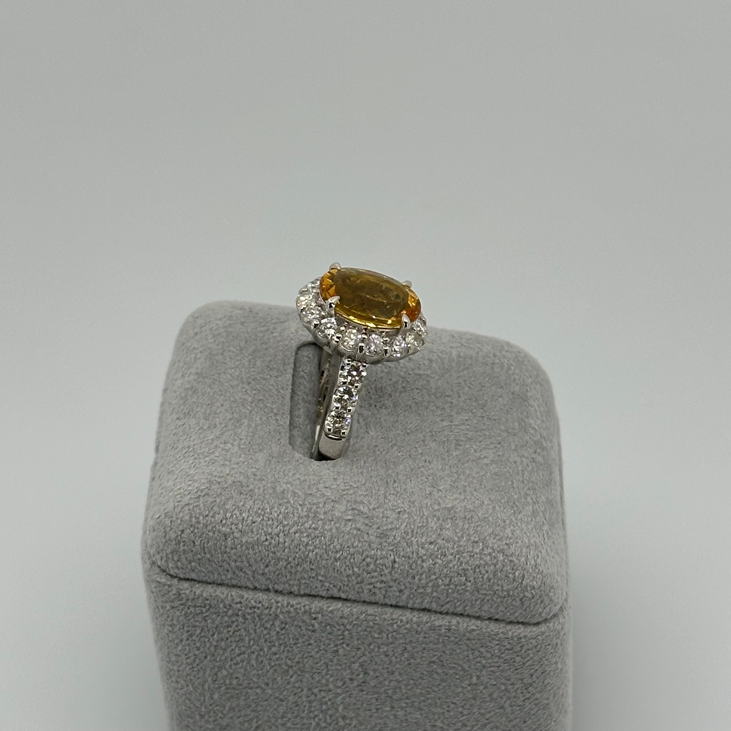 38［一点物］リング ゴールデンベリル 3.3ct前後 OV PT