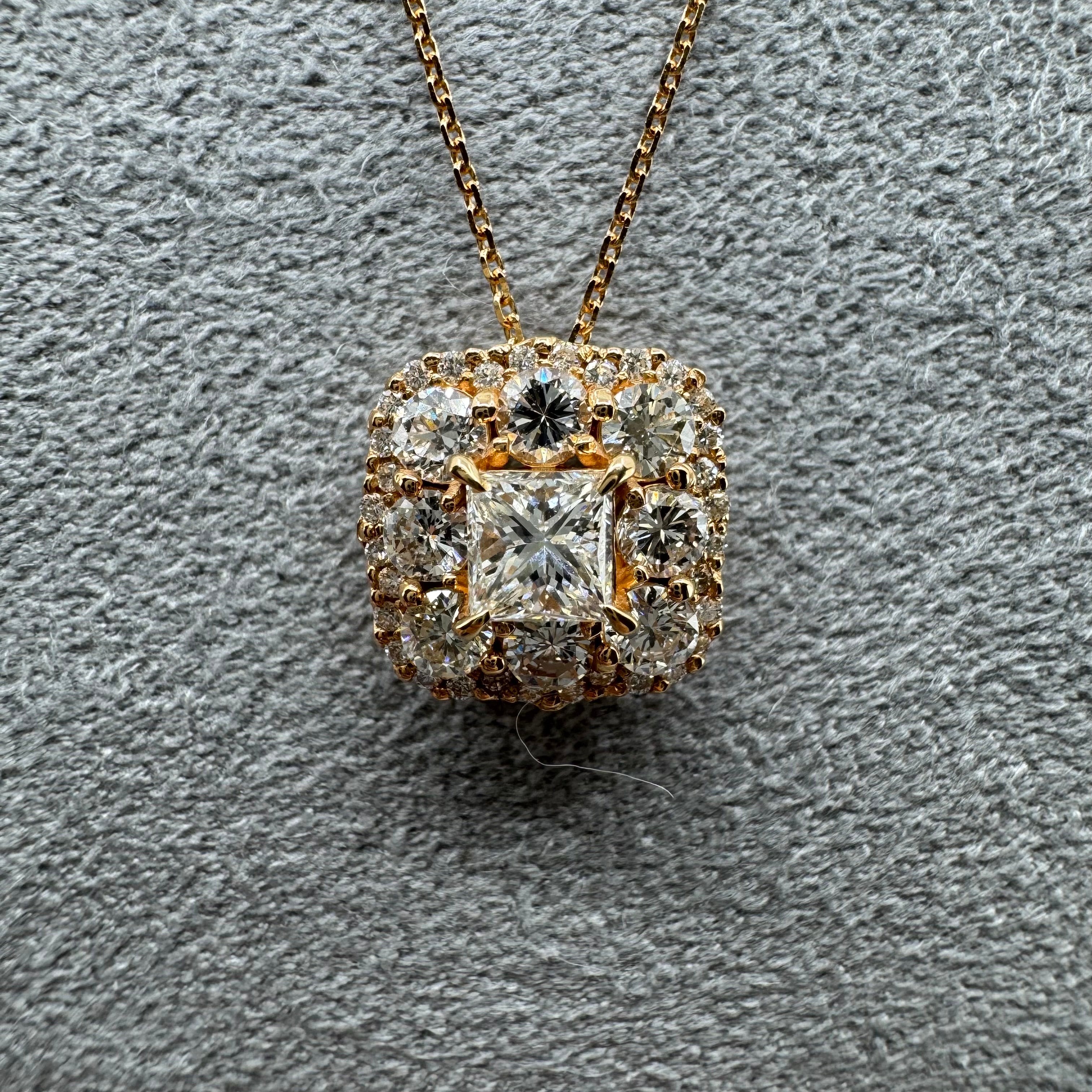 ［ブーケ］ネックレス ダイヤ