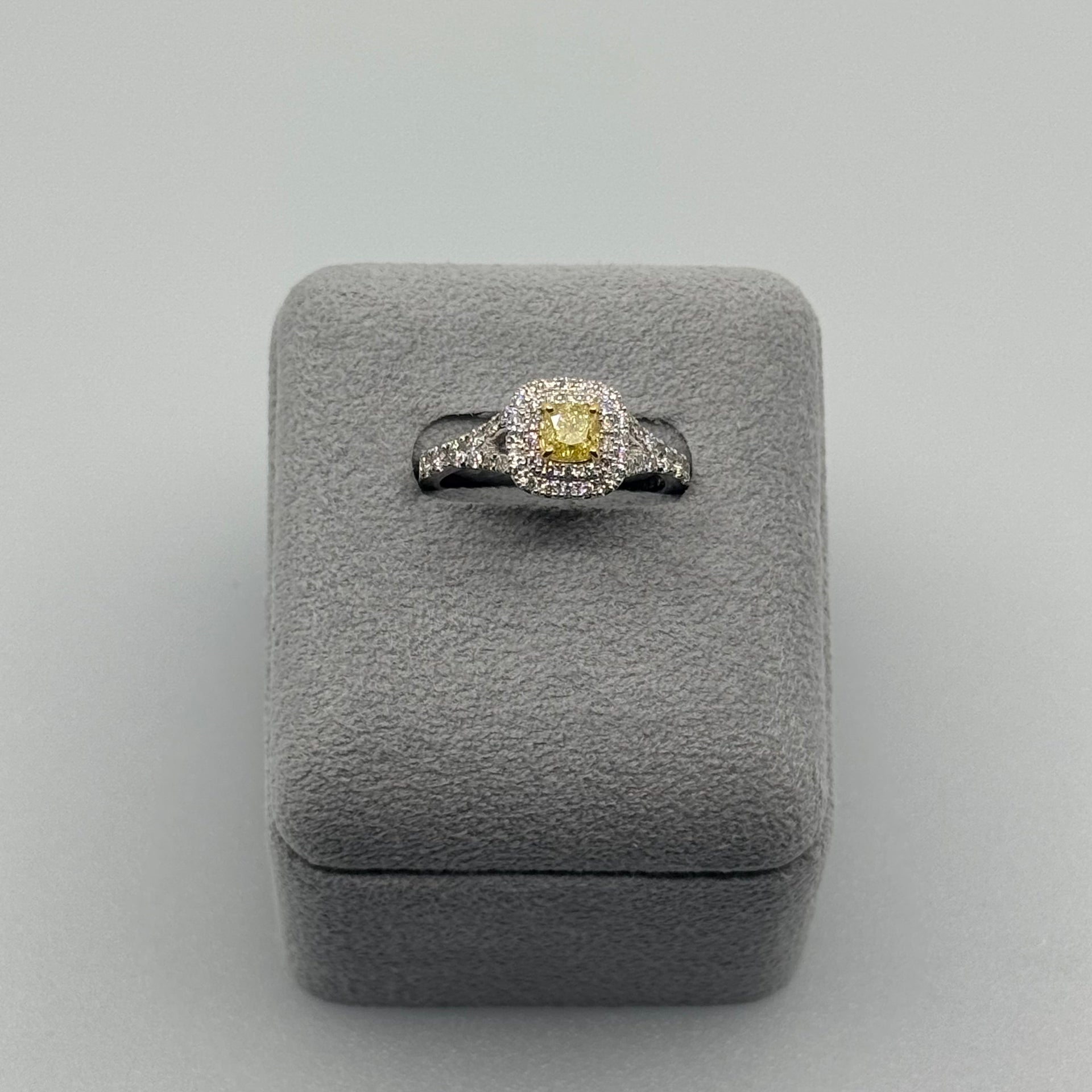 一点物］リング イエローダイヤ 0.5ct SQ PT K18YG – AYAKO SAKURAI  