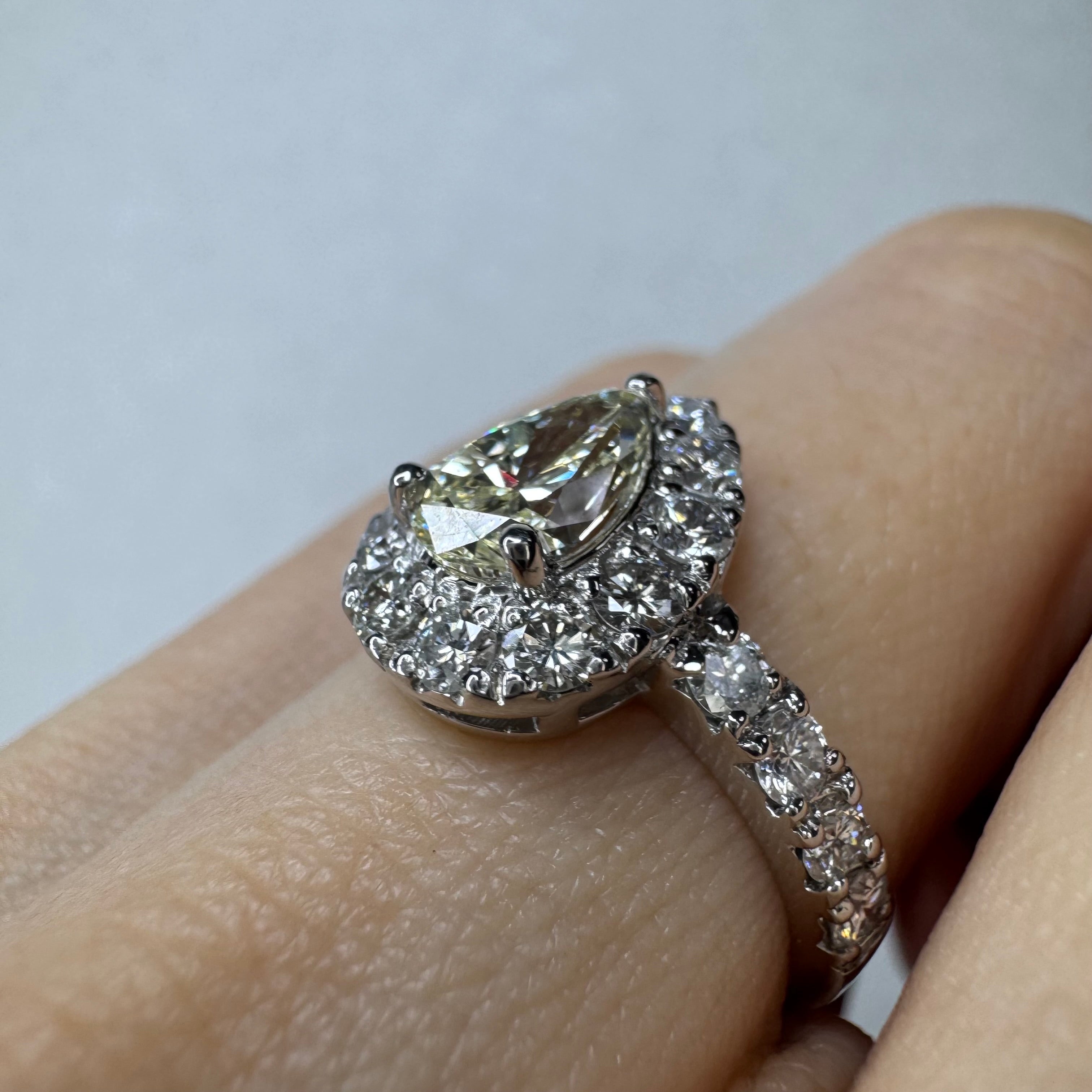 15［一点物］リング ダイヤ 1ct PS PT