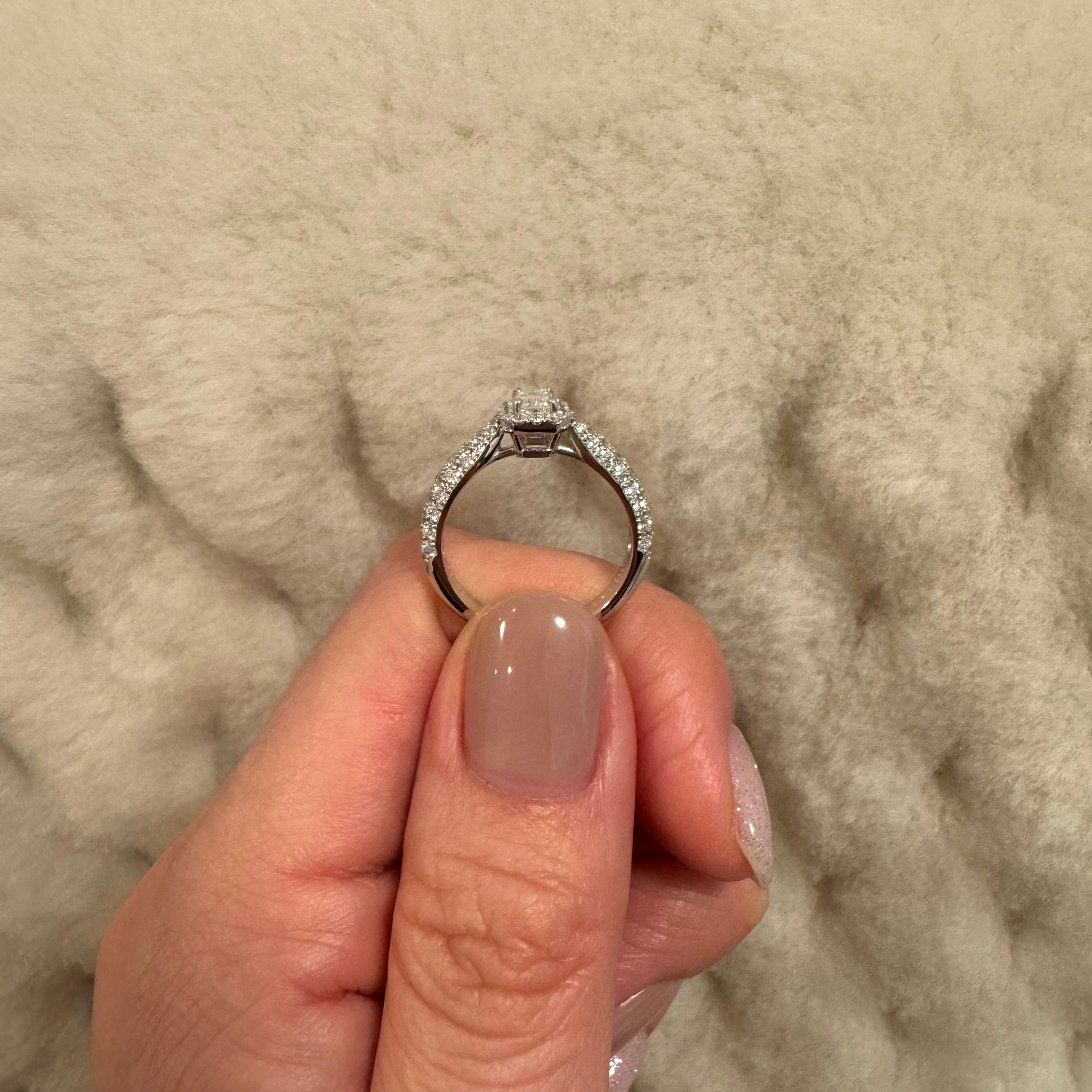 7-パリの小路 中石0.3ct SQ PT リング〜GIA インターナリーフローレス｜AYAKO SAKURAI（櫻井 彩子（サクライ アヤコ））公式通販サイト