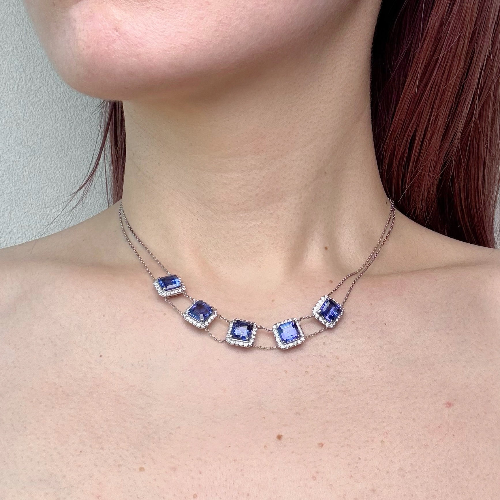 15［クララララ］ネックレス タンザナイト