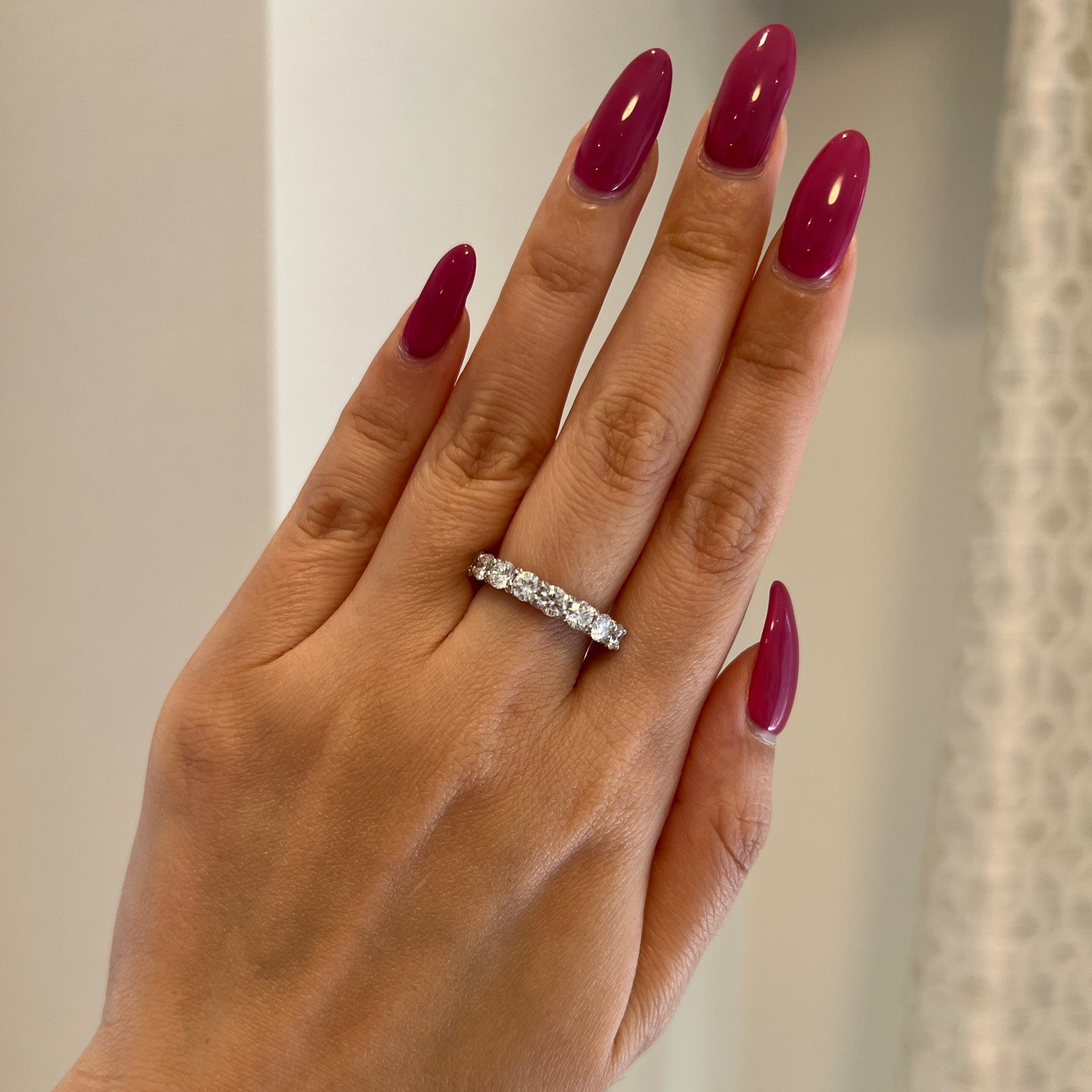 ハーフエタハーフパヴェリング〜0.2ct×8pc｜AYAKO SAKURAI（櫻井 彩子（サクライ アヤコ））公式通販サイト