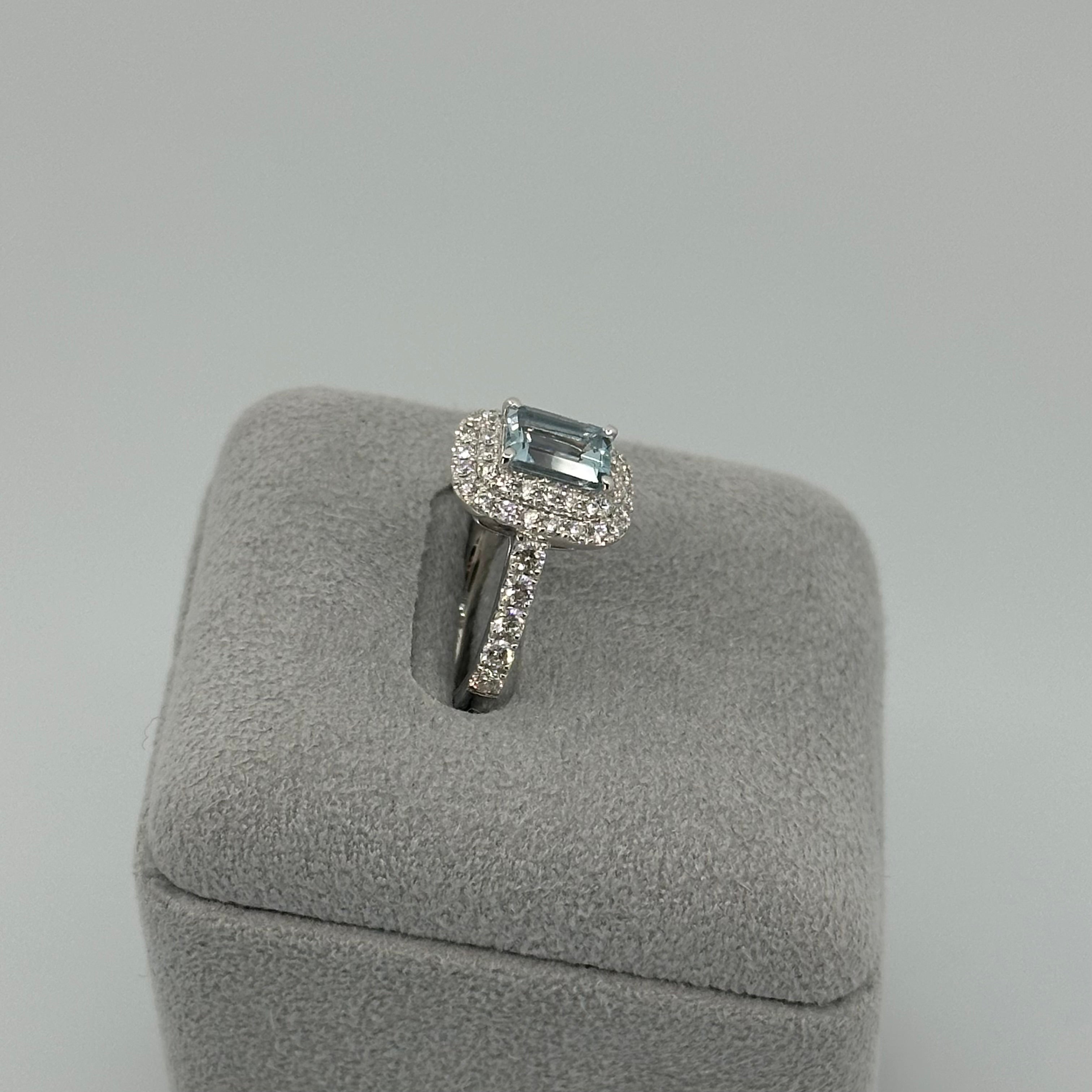 [ヴォワール] リング　ロンドンブルートパーズ/アクアマリン/クンツァイト