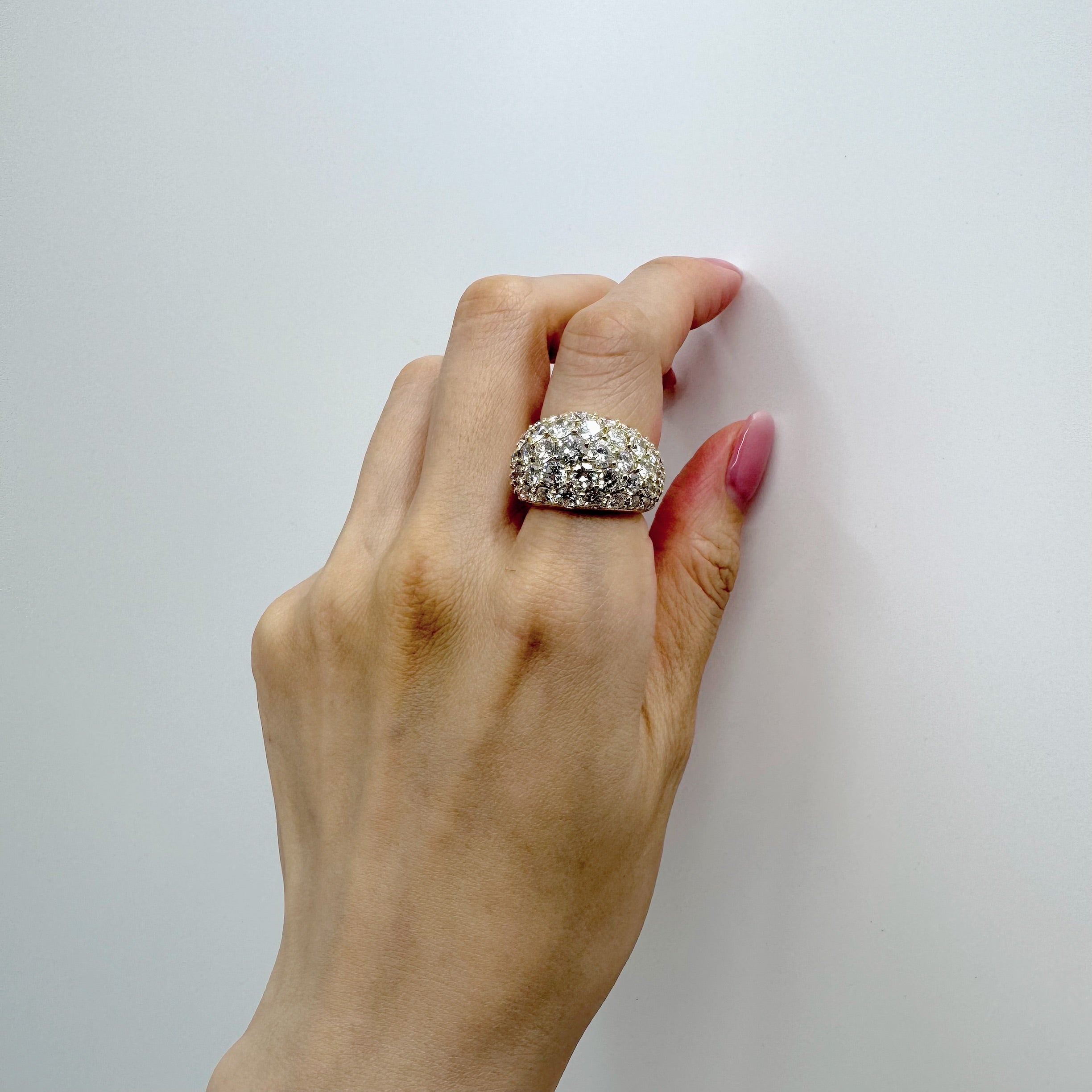 ［パヴェグランデ］リング ダイヤ