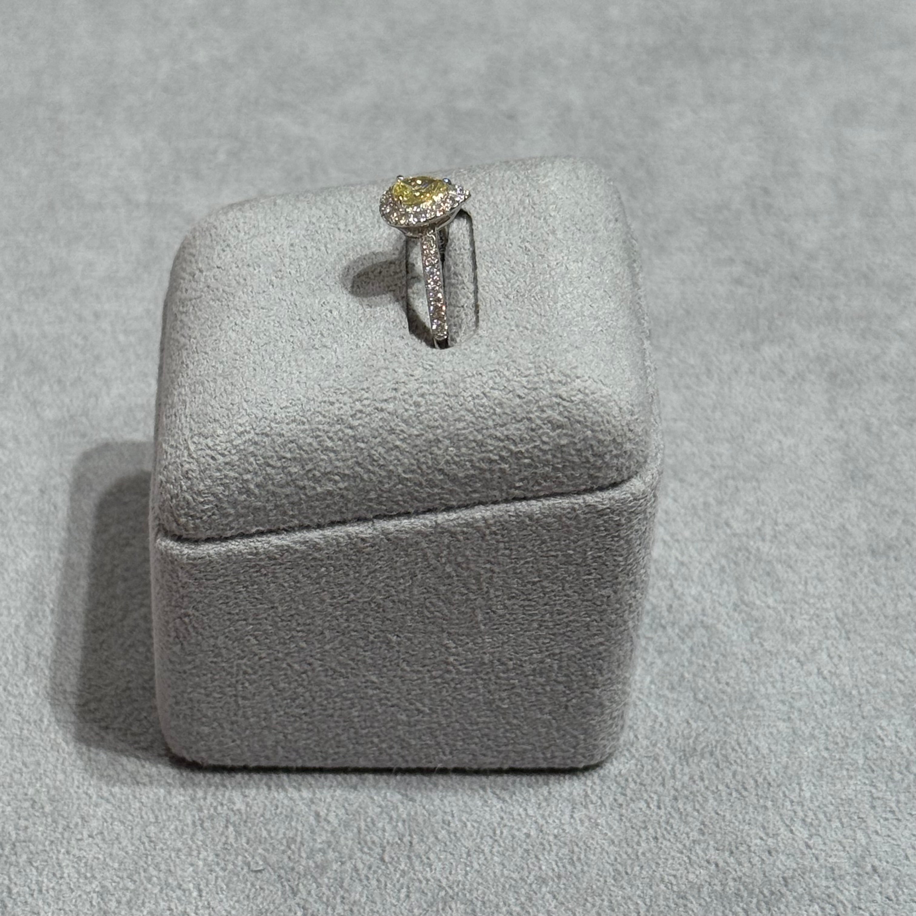 [一点物] リング ダイヤ FIY 0.3ct PS PT/YG