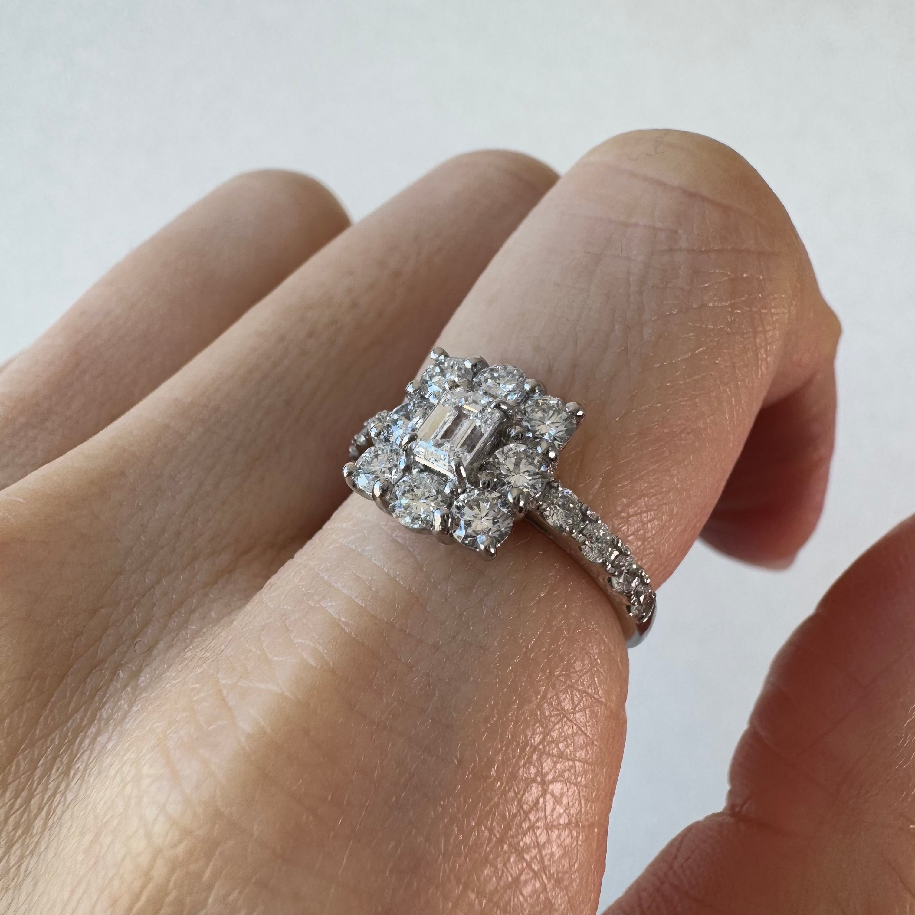 6［一点物］リング ダイヤ 0.3ct SQ PT