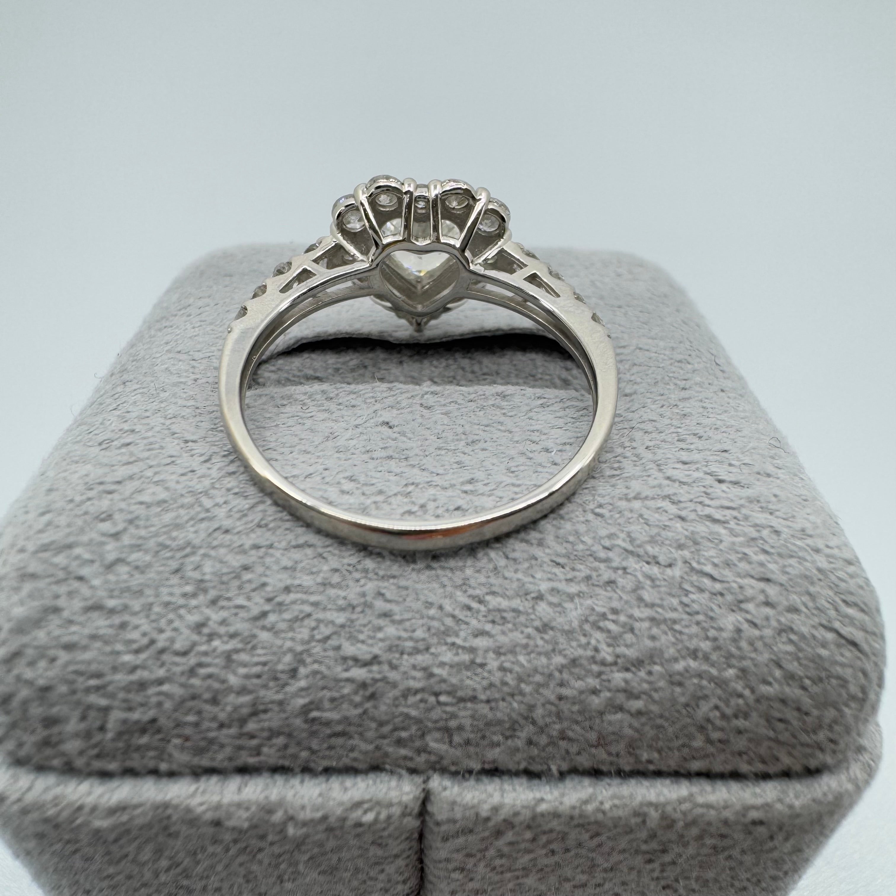 9［一点物］リング ダイヤ 0.7ct HS PT