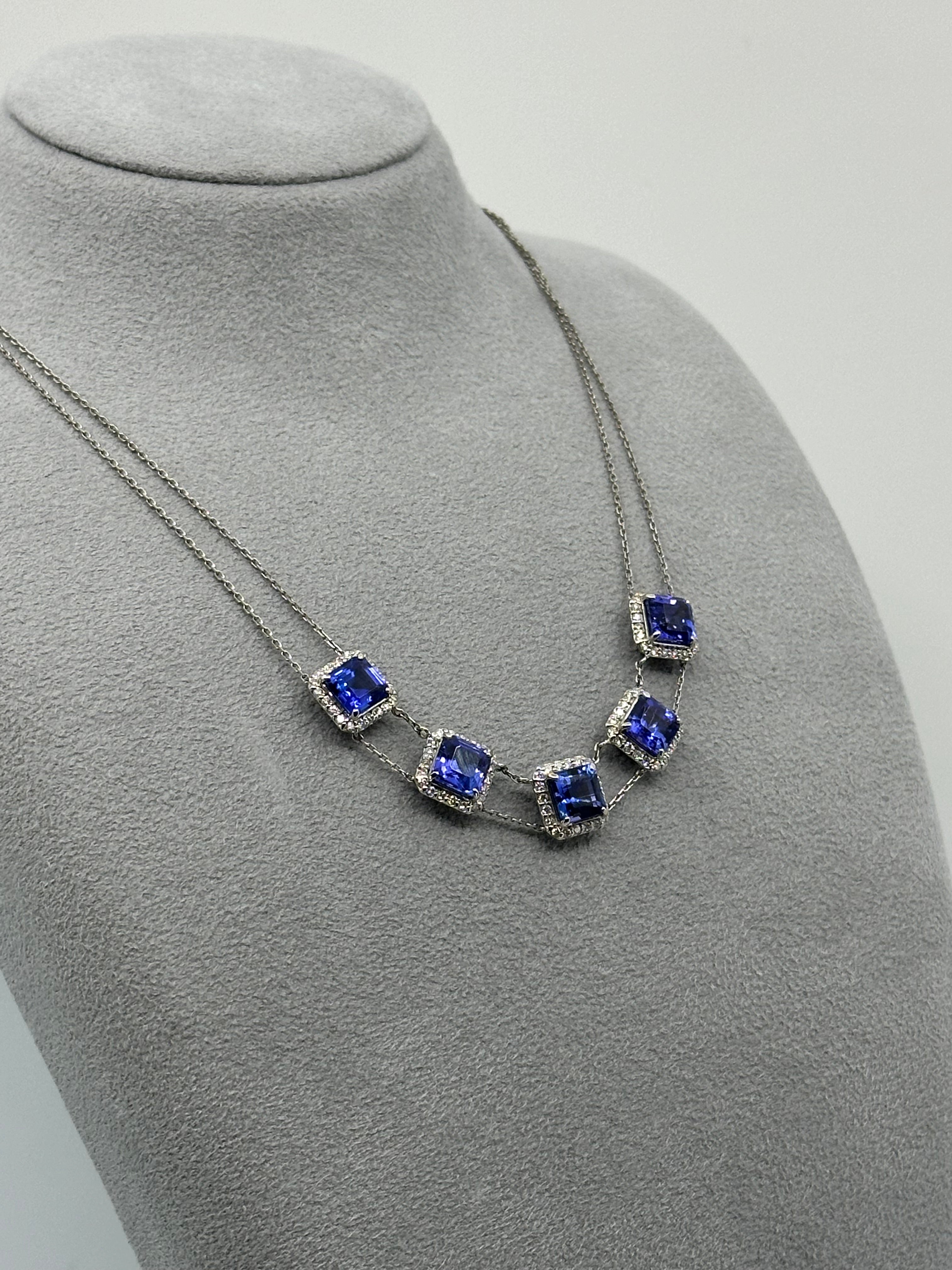 15［クララララ］ネックレス タンザナイト