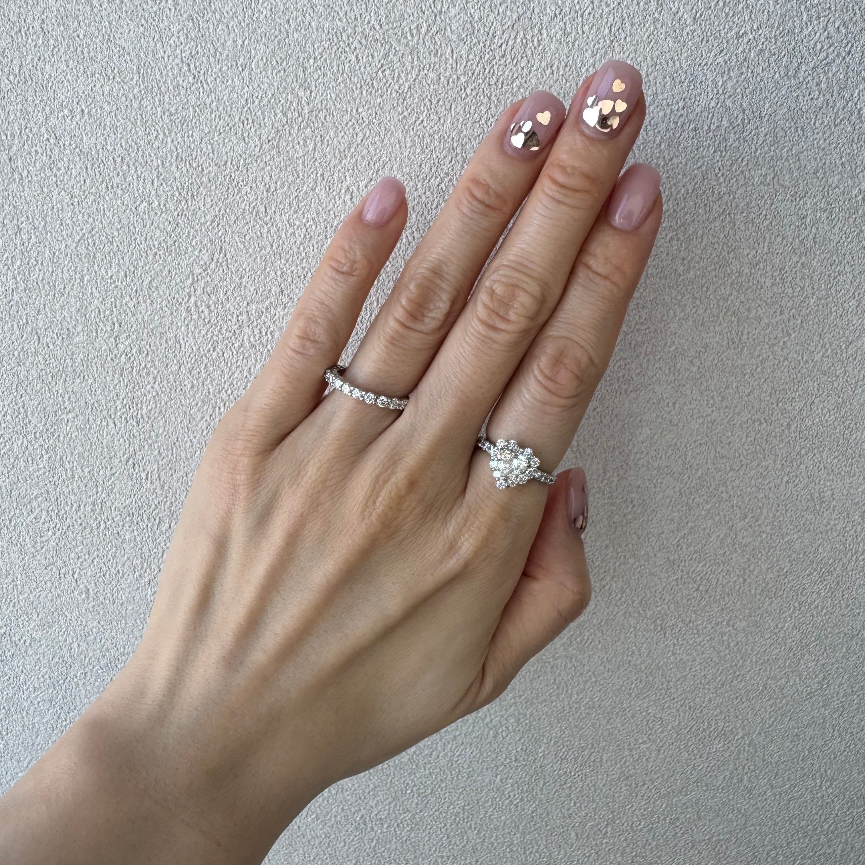 10［一点物］リング ダイヤ 1ct HS PT