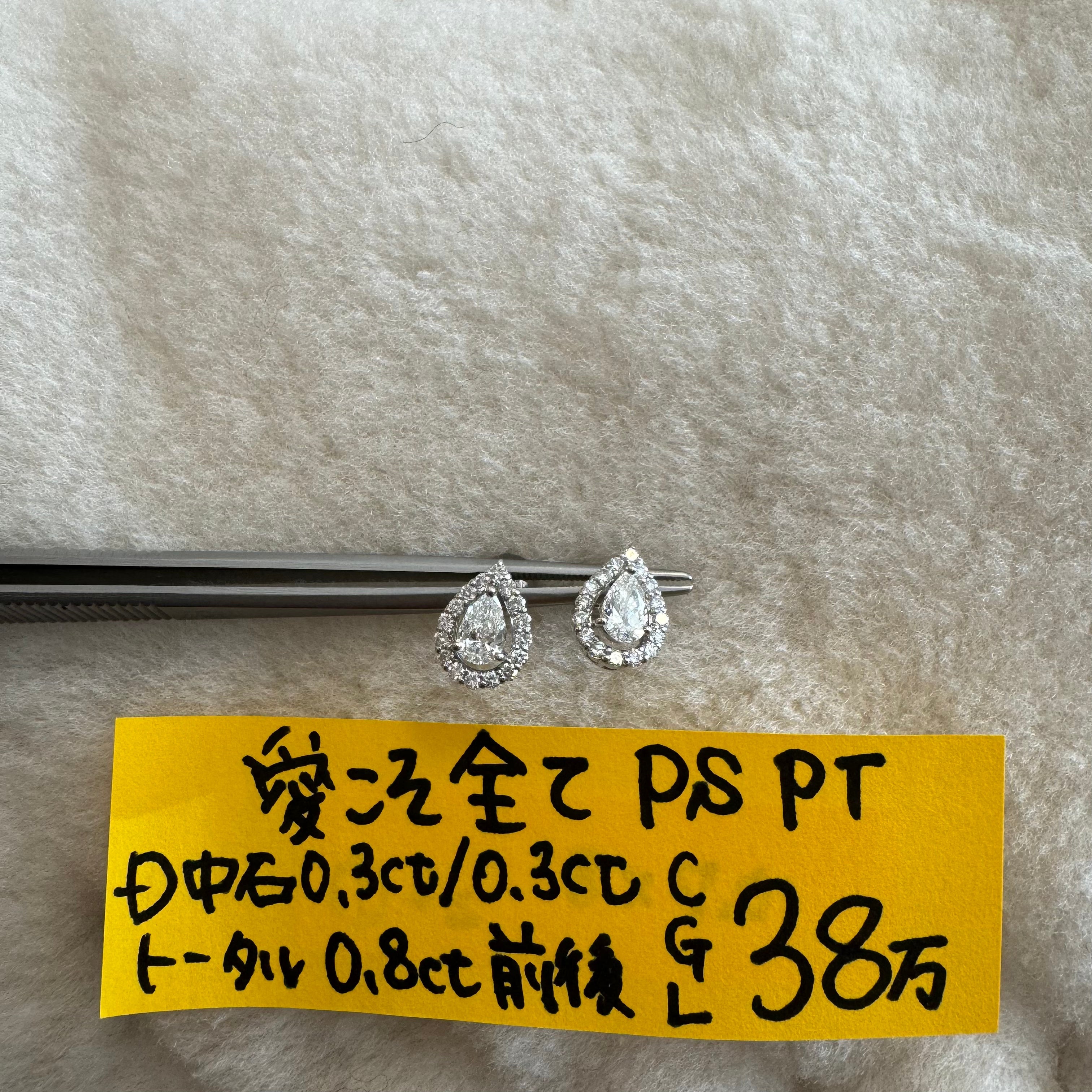 77-愛こそ全て PS PTピアス（中石0.3ct）｜AYAKO SAKURAI（櫻井 彩子（サクライ アヤコ））公式通販サイト