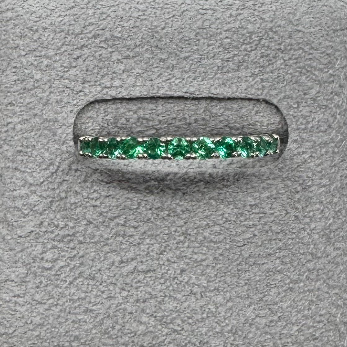 32［一点物］リング エメラルド 0.25ct前後 PT