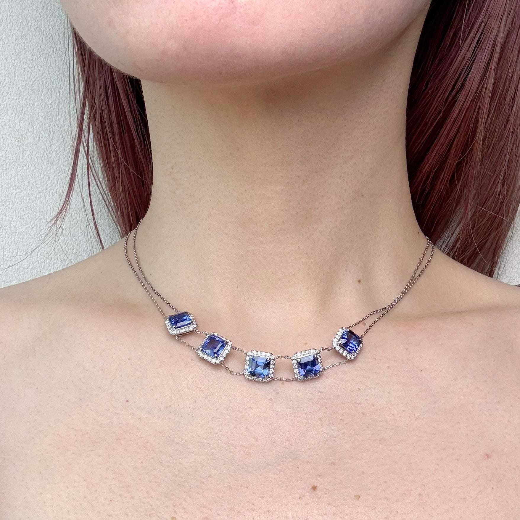 15［クララララ］ネックレス タンザナイト