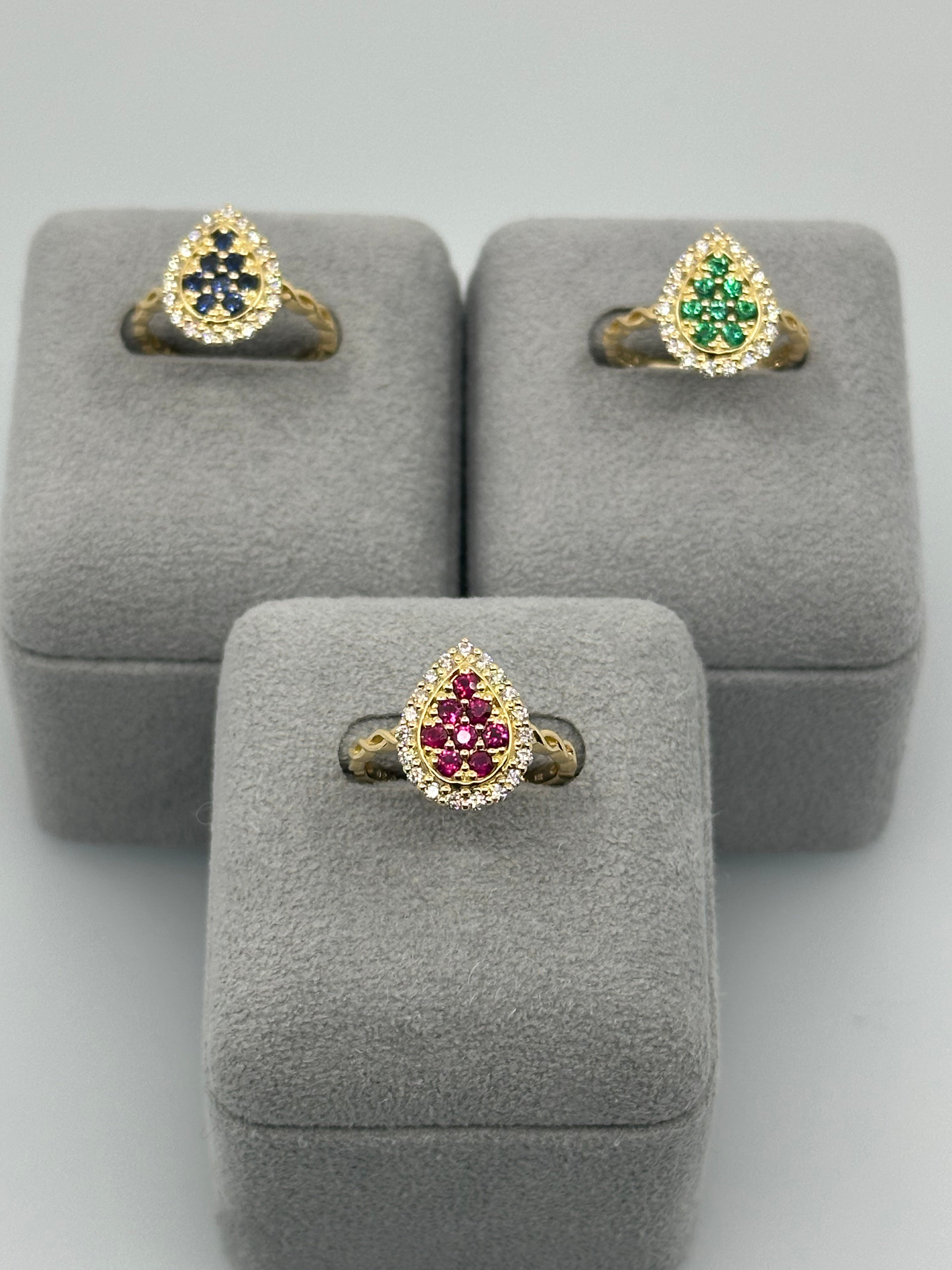 ［ミュール］リング ルビー 0.4ct前後 PS