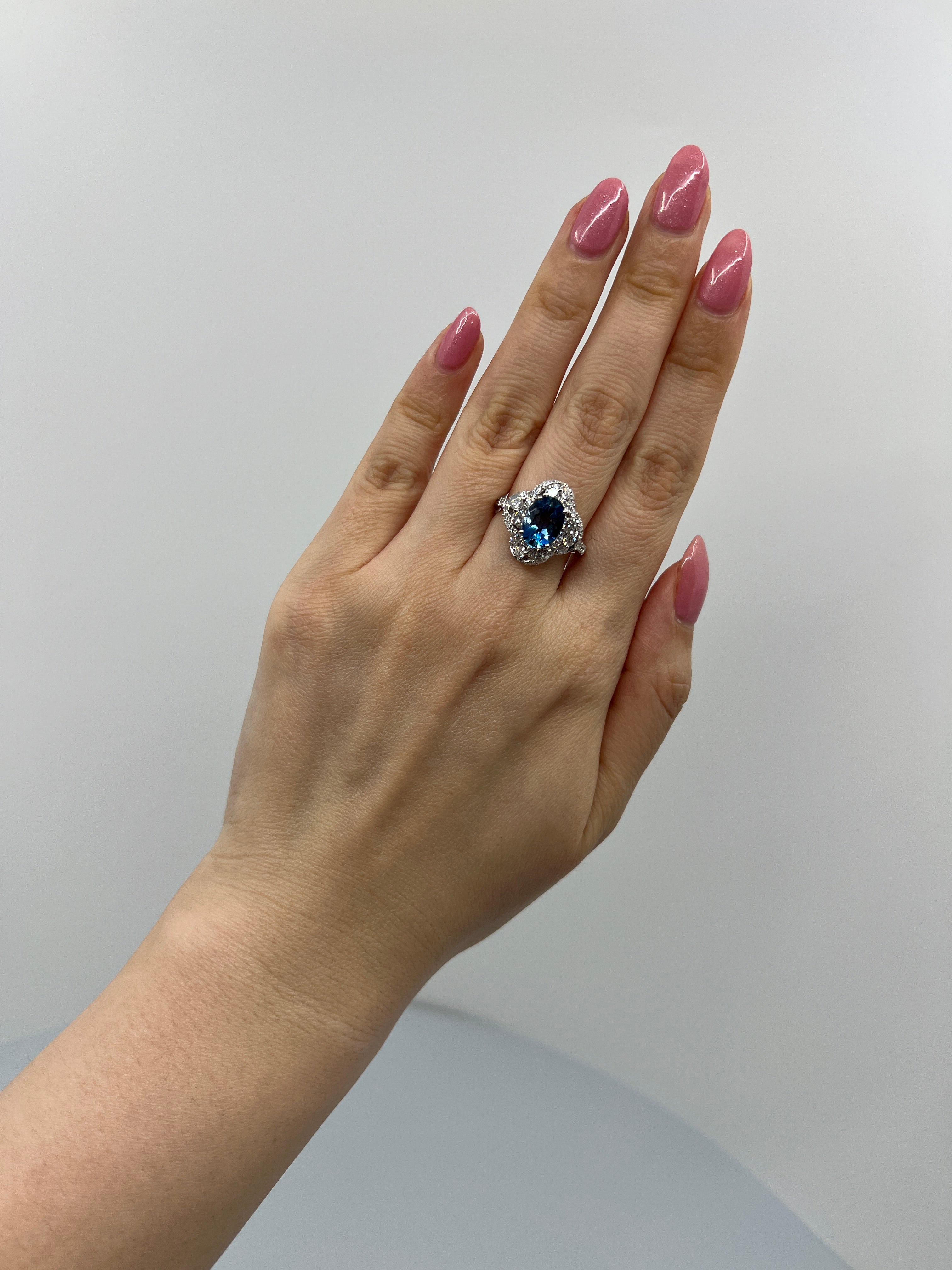 ［プリマドンナ］リング サンタマリアアクアマリン 1.8ct OV