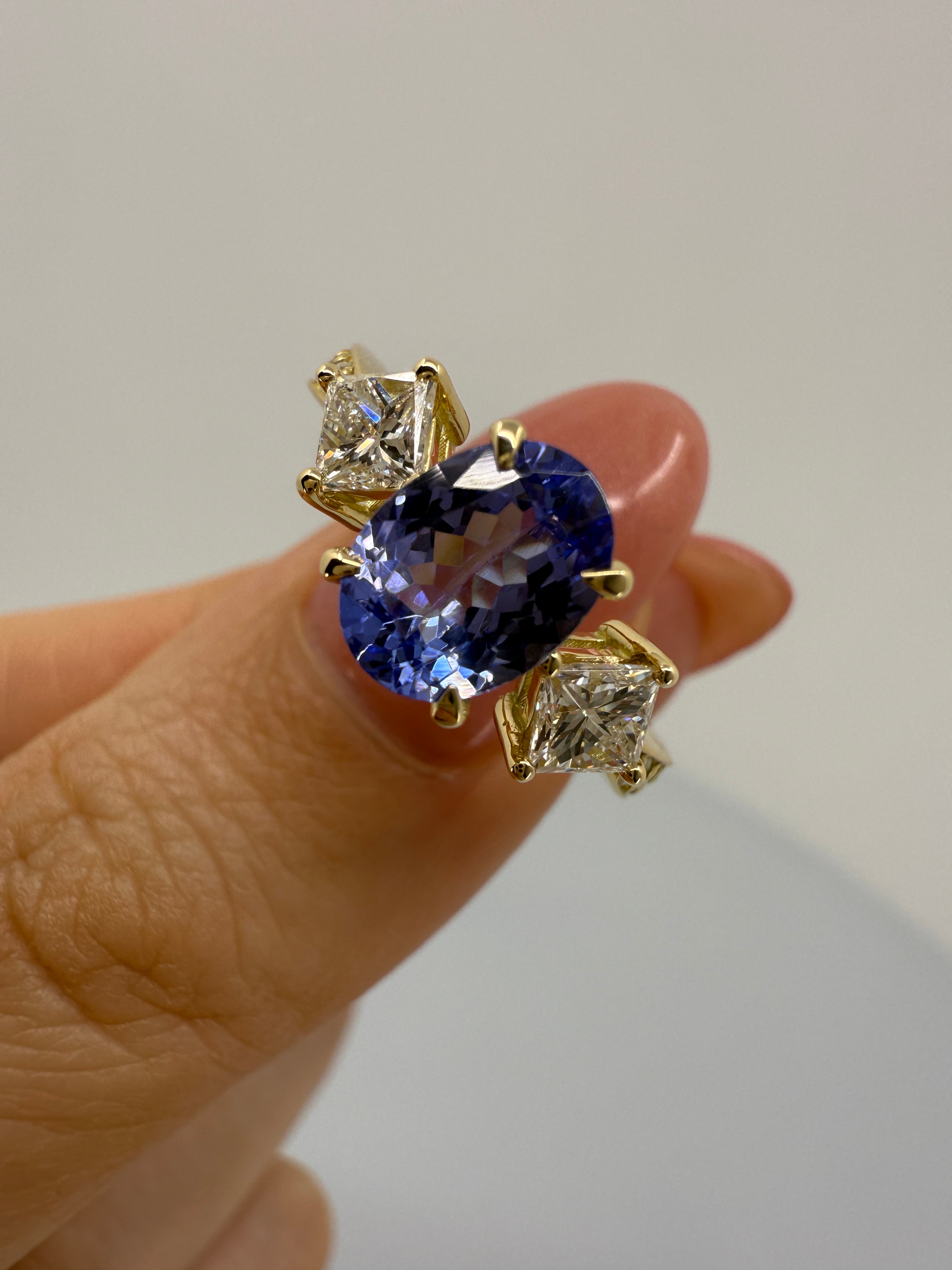 [新作/個数限定/フロレリゾン］リング タンザナイト