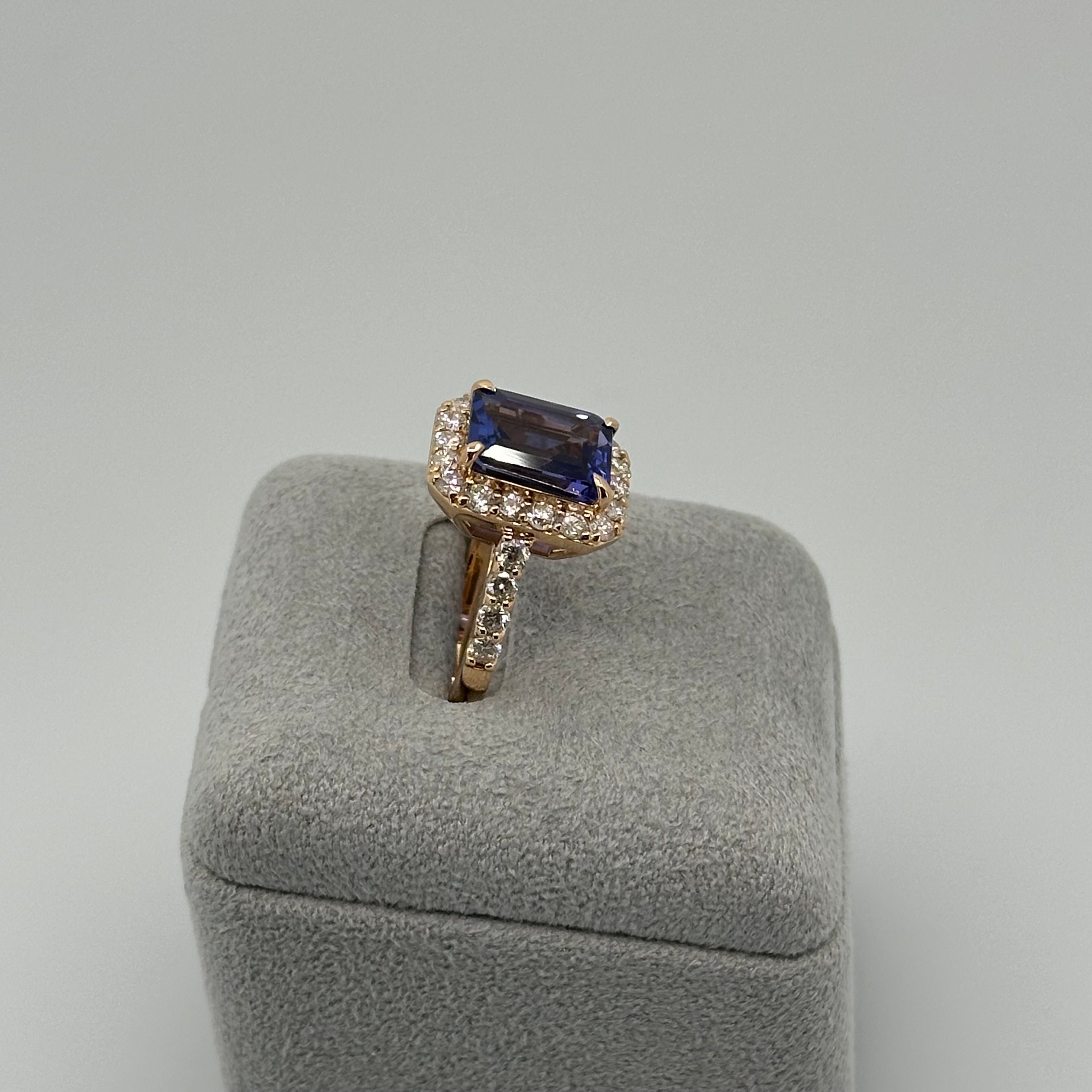 200［一点物］リング タンザナイト 5.1ct前後 SQ PG