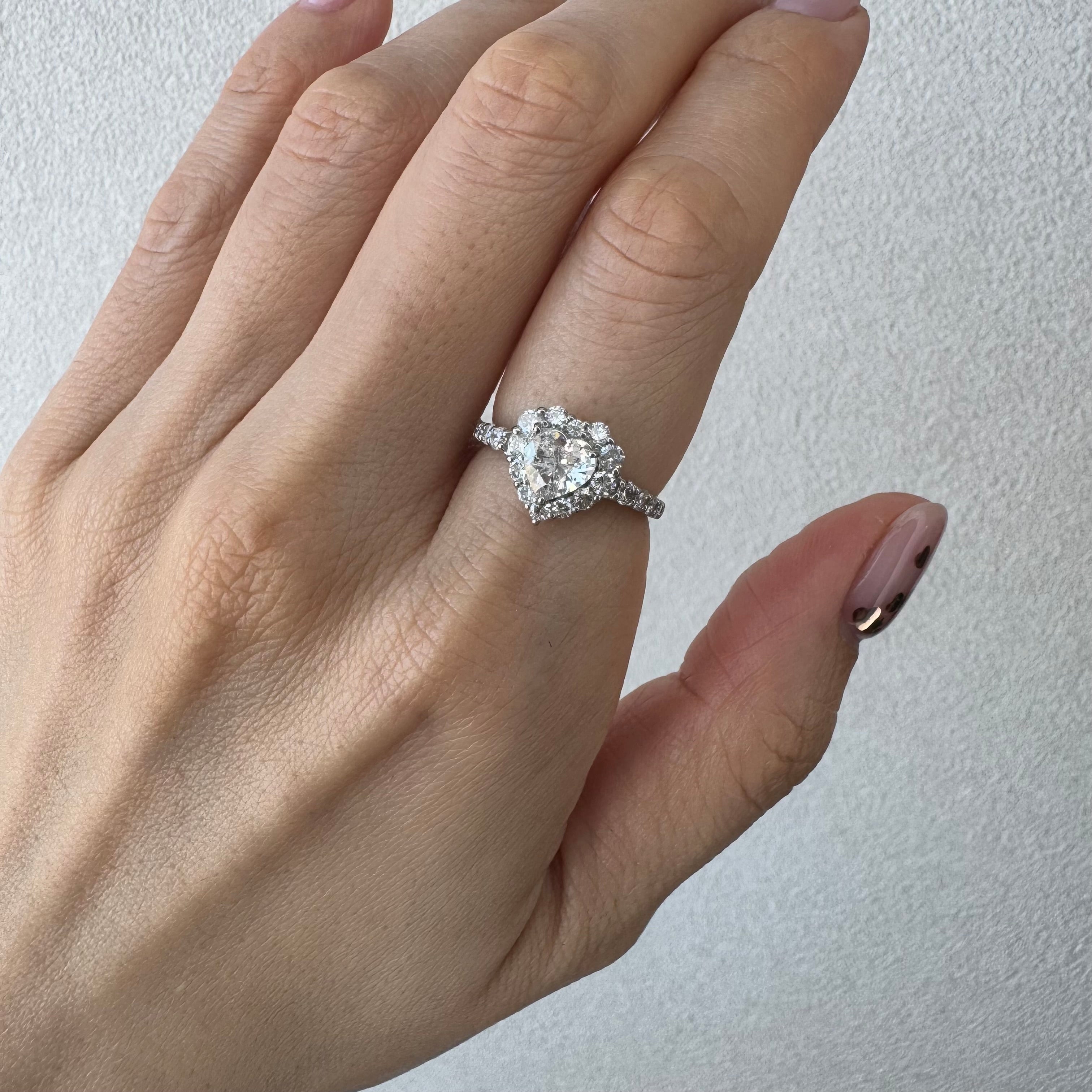 9［一点物］リング ダイヤ 0.7ct HS PT