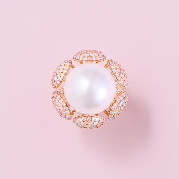 眠れる森の美女］リング 南洋真珠15mm – AYAKO SAKURAI（櫻井 彩子