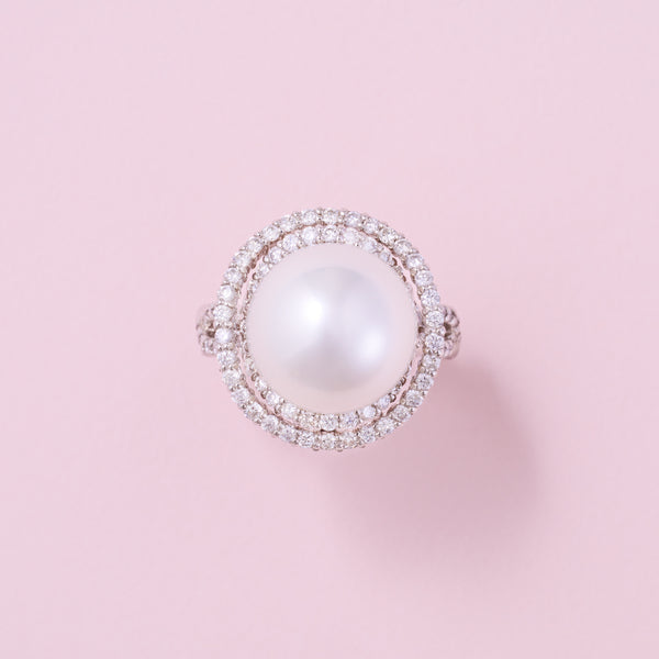 薔薇の精］リング 南洋真珠14mm – AYAKO SAKURAI（櫻井 彩子）公式サイト