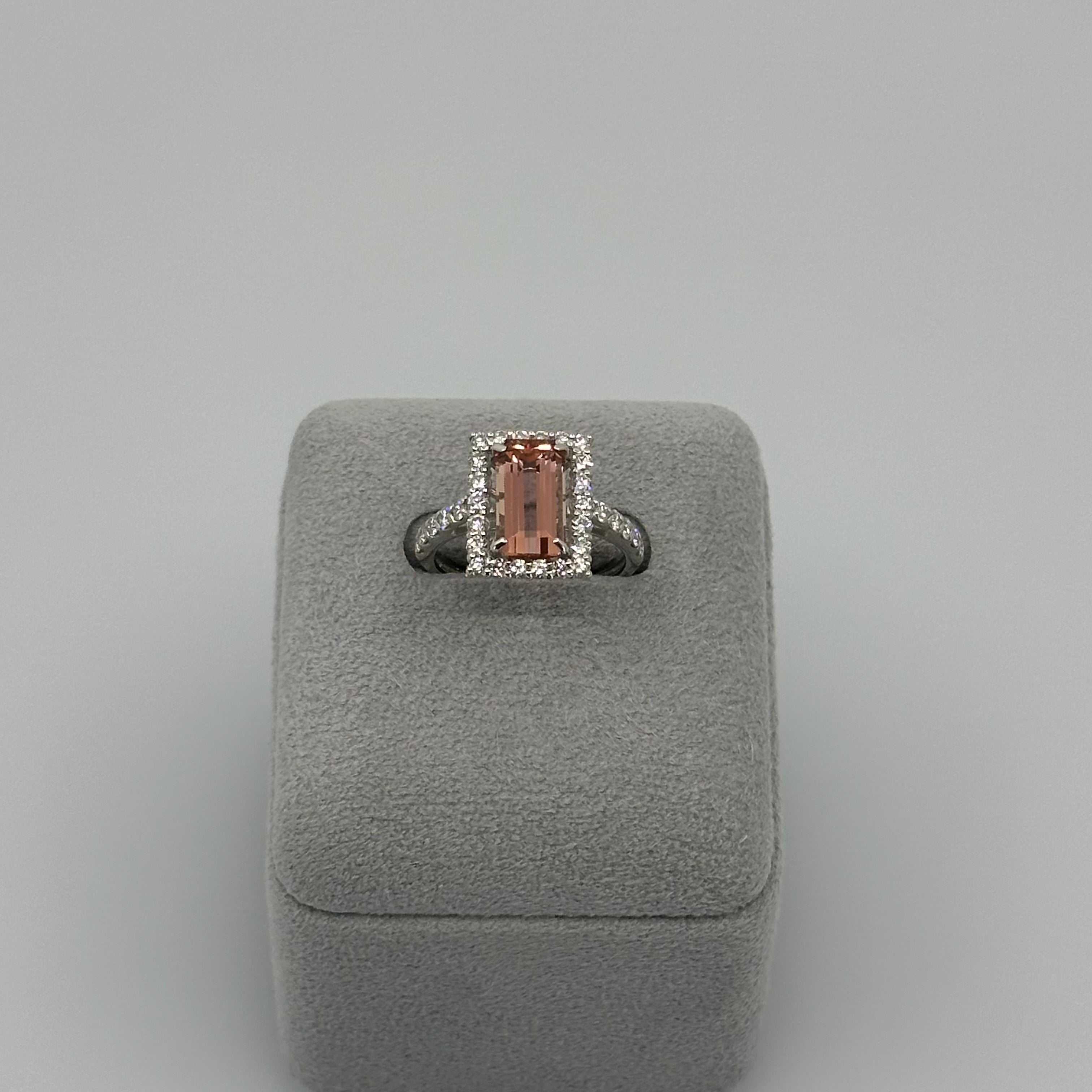 143［一点物］リング インペリアルトパーズ 2.6ct SQ PT