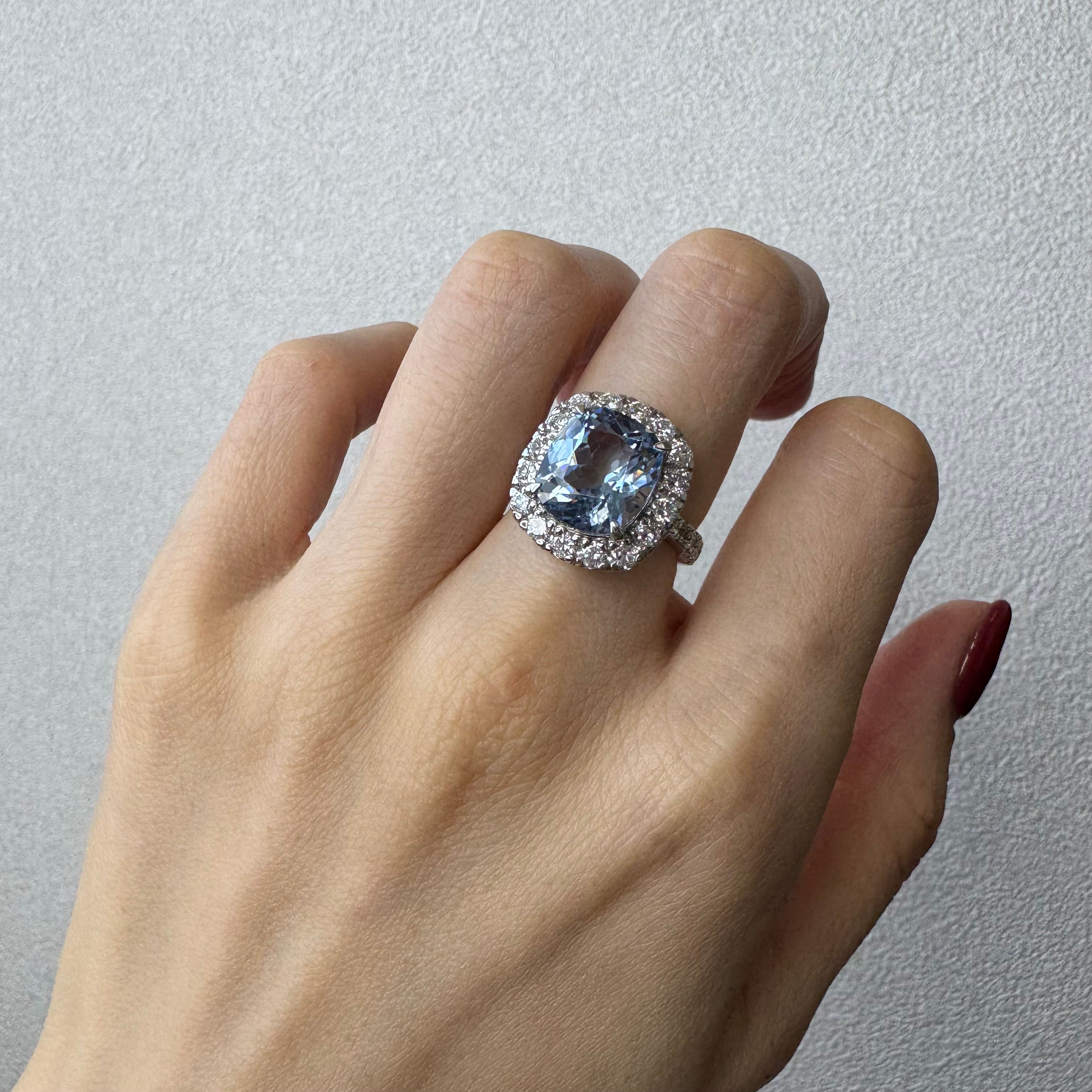 174［一点物］リング ベリル 5.7ct SQ PT