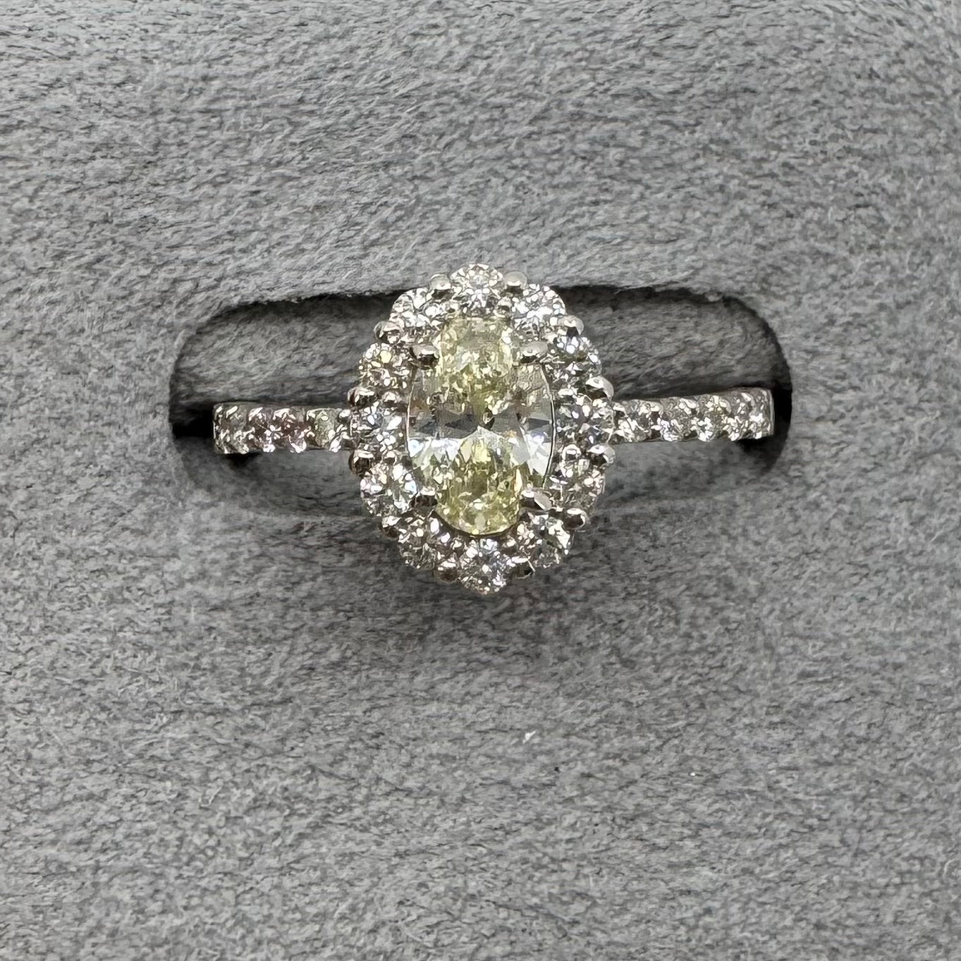 11［一点物］リング ダイヤ 0.5ct OV PT