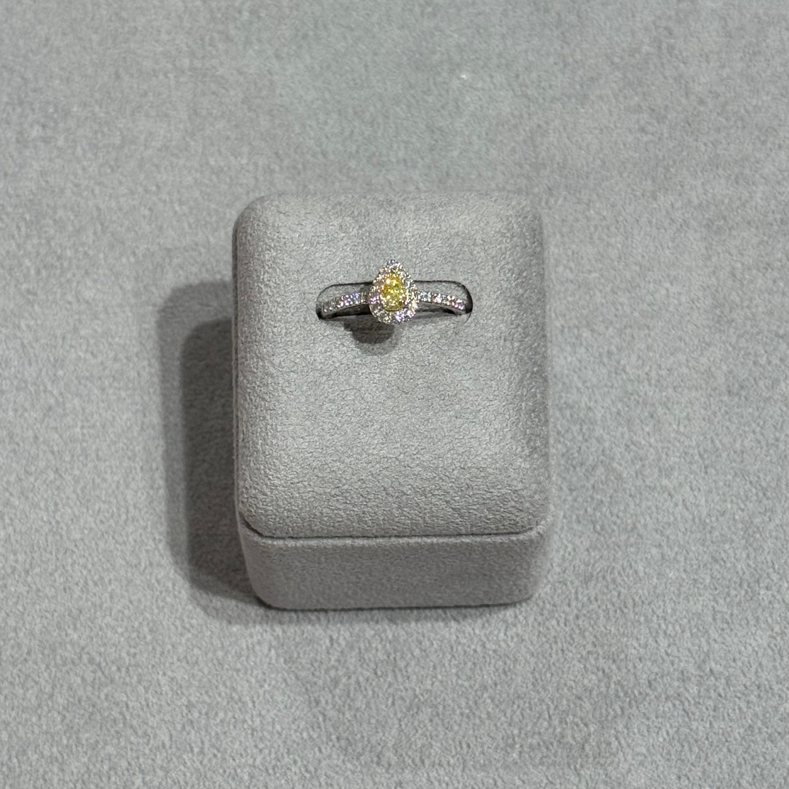 [一点物] リング ダイヤ FIY 0.3ct PS PT/YG