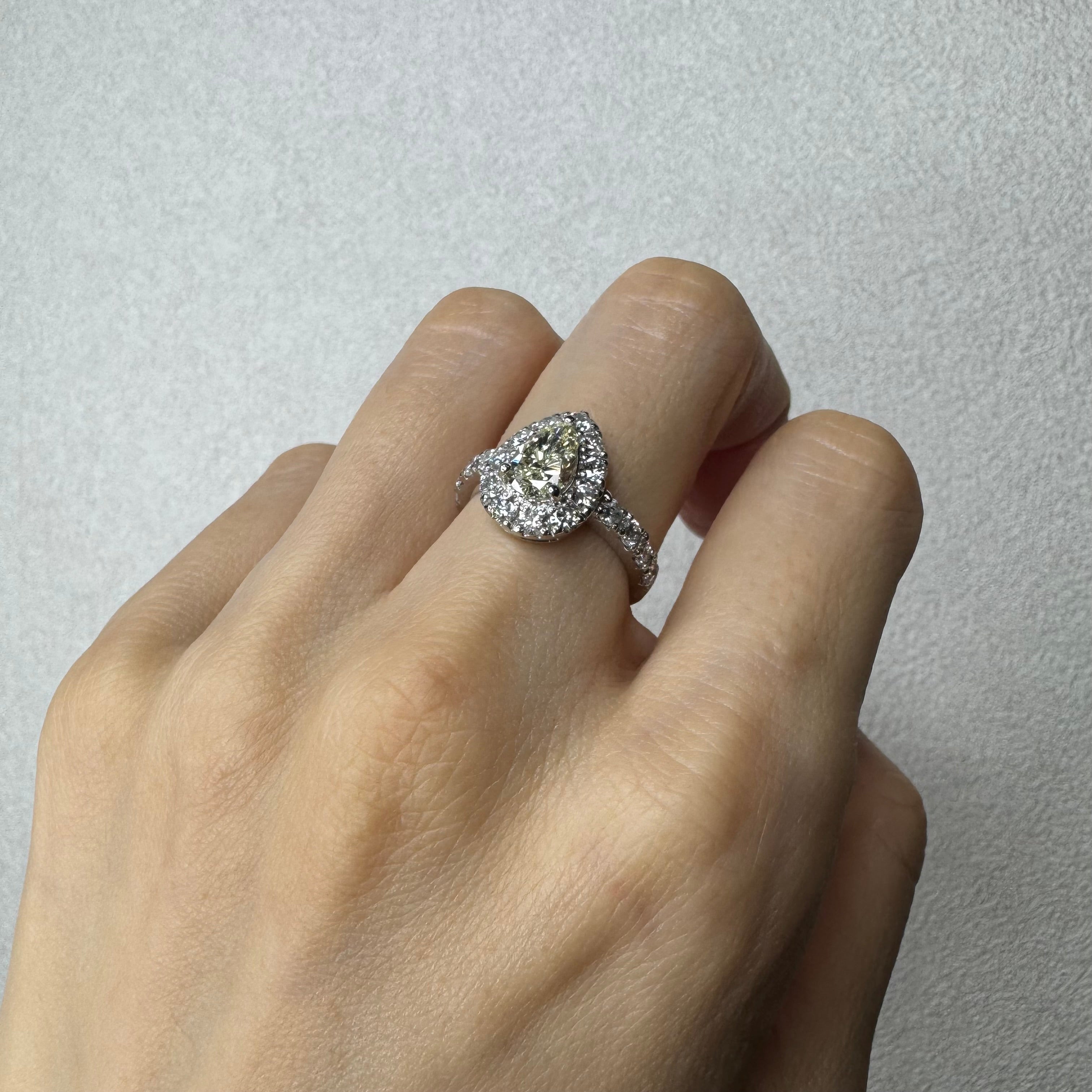 15［一点物］リング ダイヤ 1ct PS PT