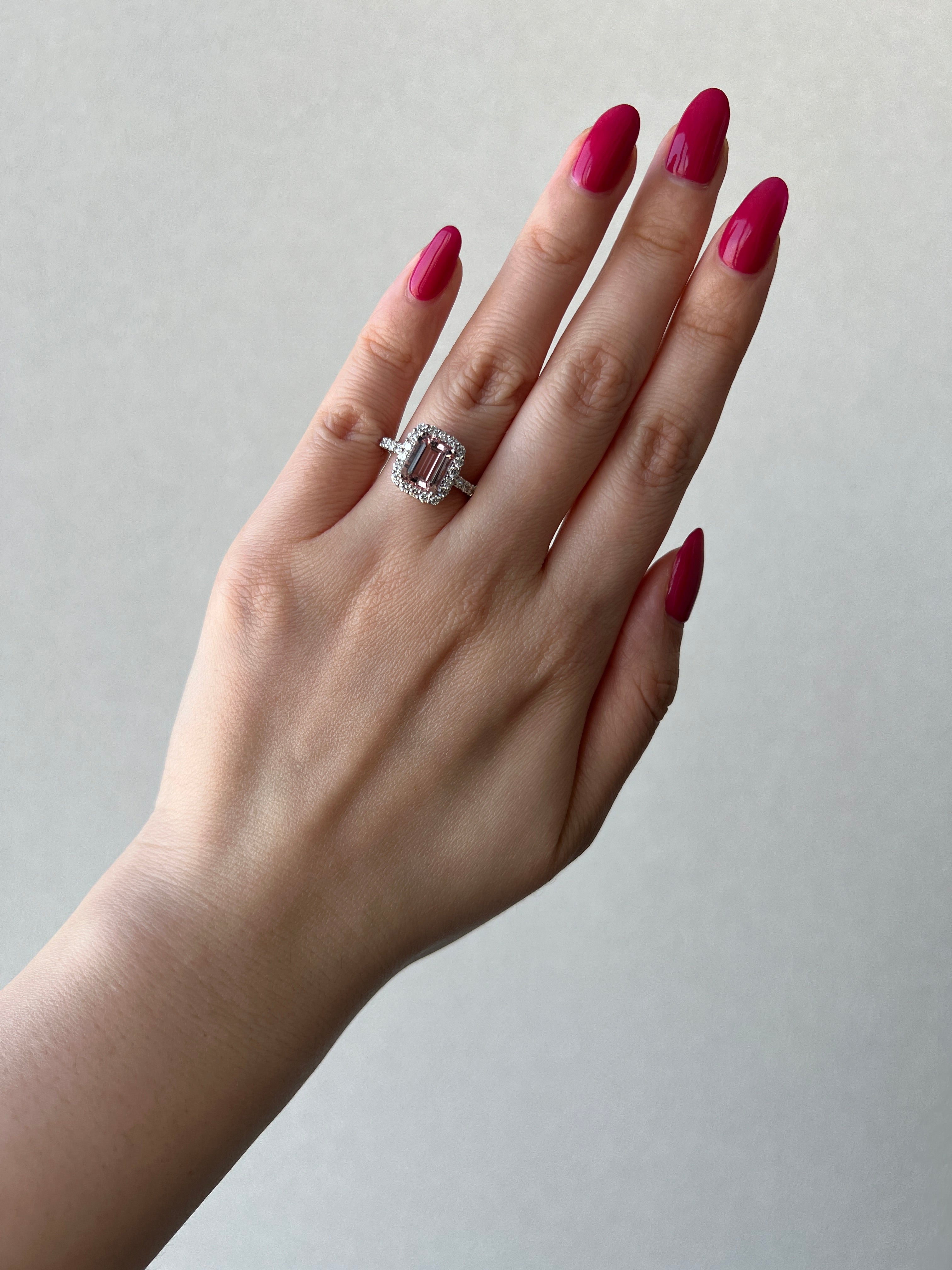 ［春色の夢］リング モルガナイト