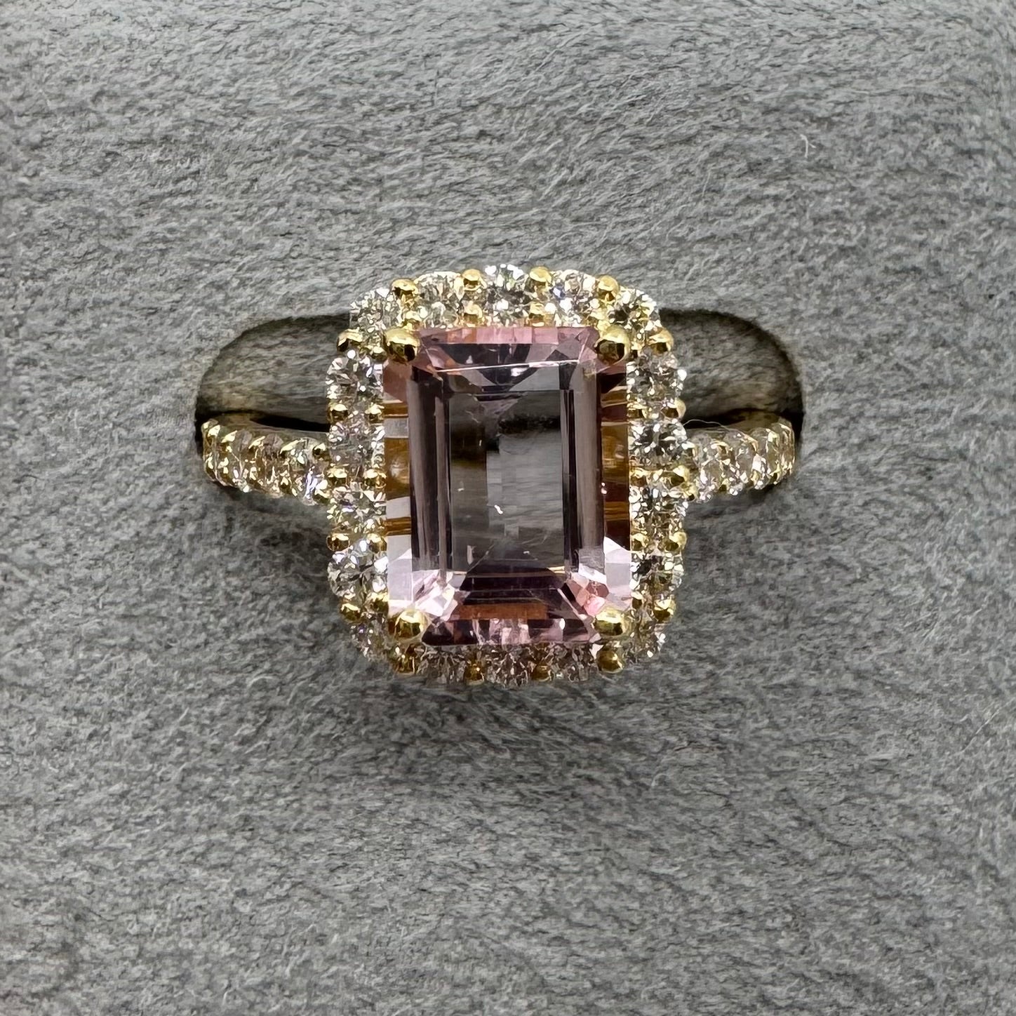 ［春色の夢］リング モルガナイト