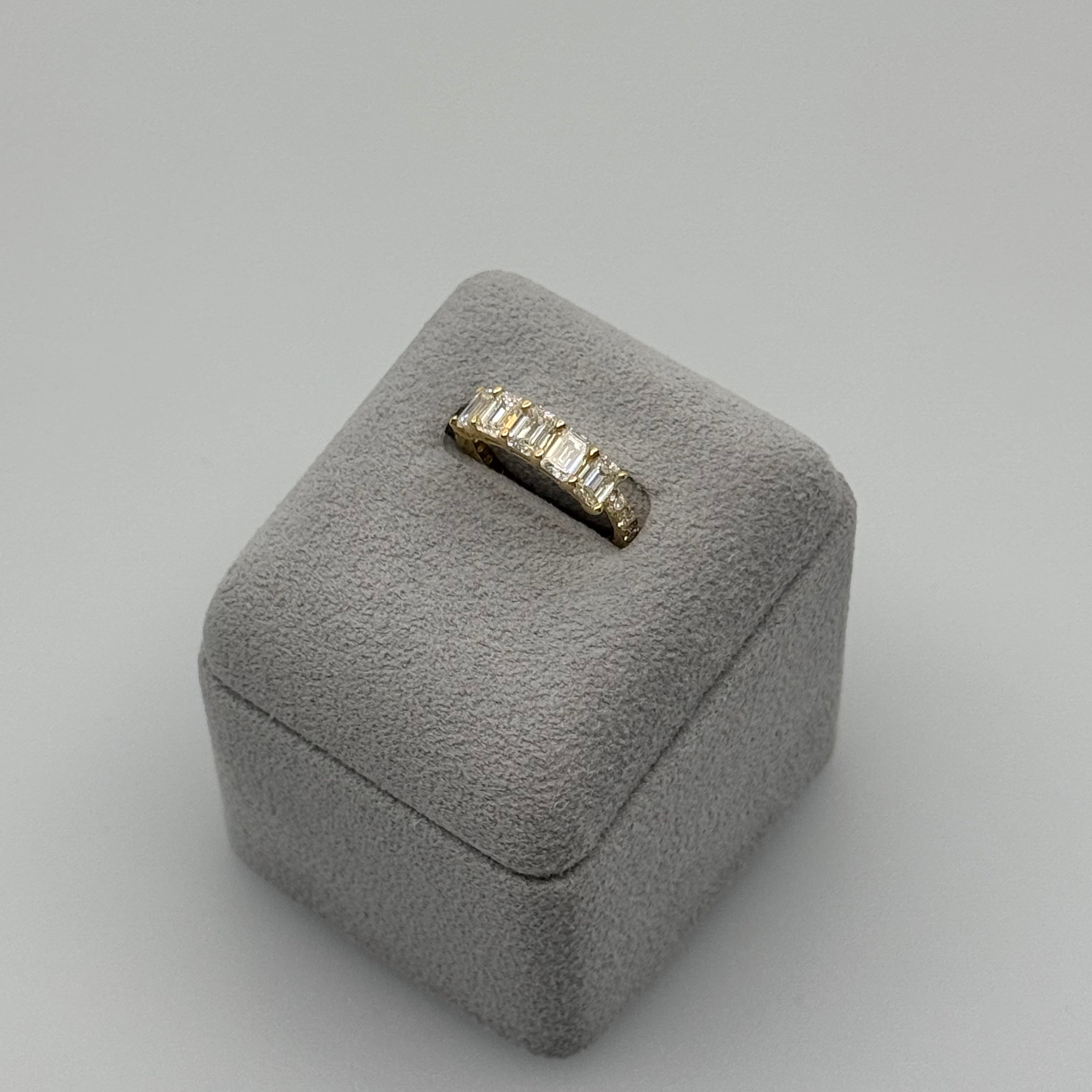 ［エクラ/フルエタニティ］リング ダイヤ 1pc0.3ct×5pc EM