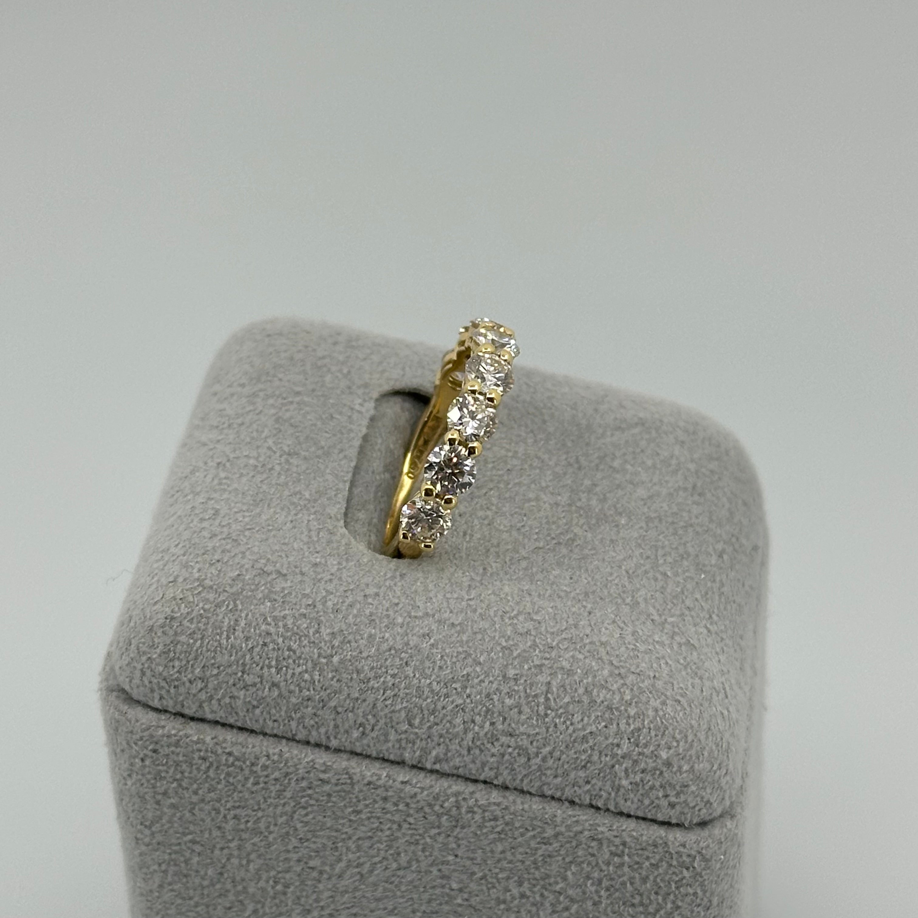 [新作/ラプソリュ］リング ハーフエタニティ ダイヤ