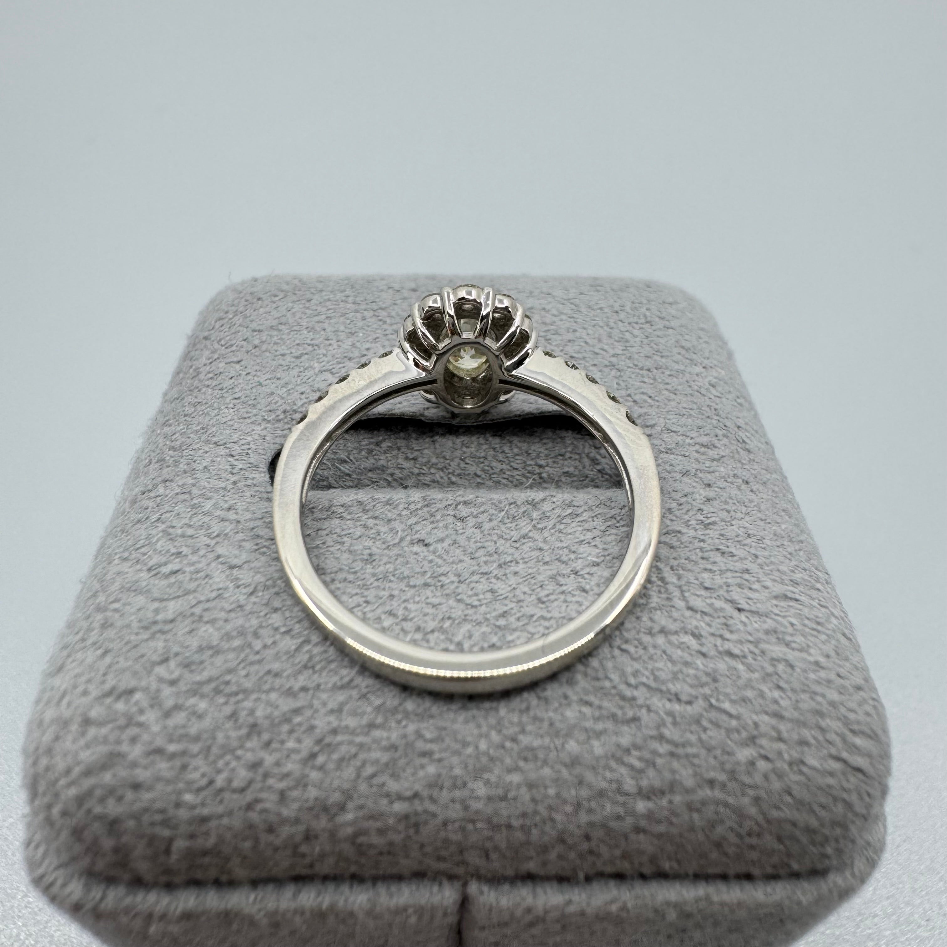 11［一点物］リング ダイヤ 0.5ct OV PT