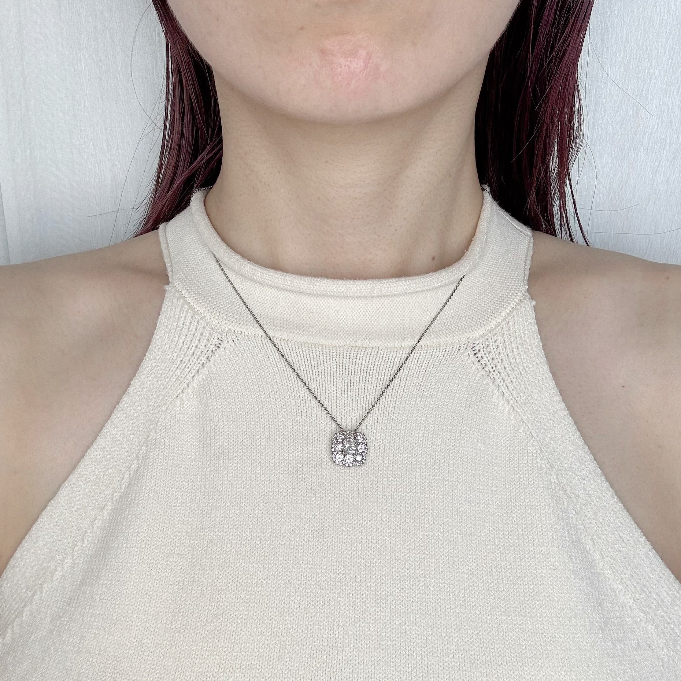 ［ブーケ］ネックレス ダイヤ