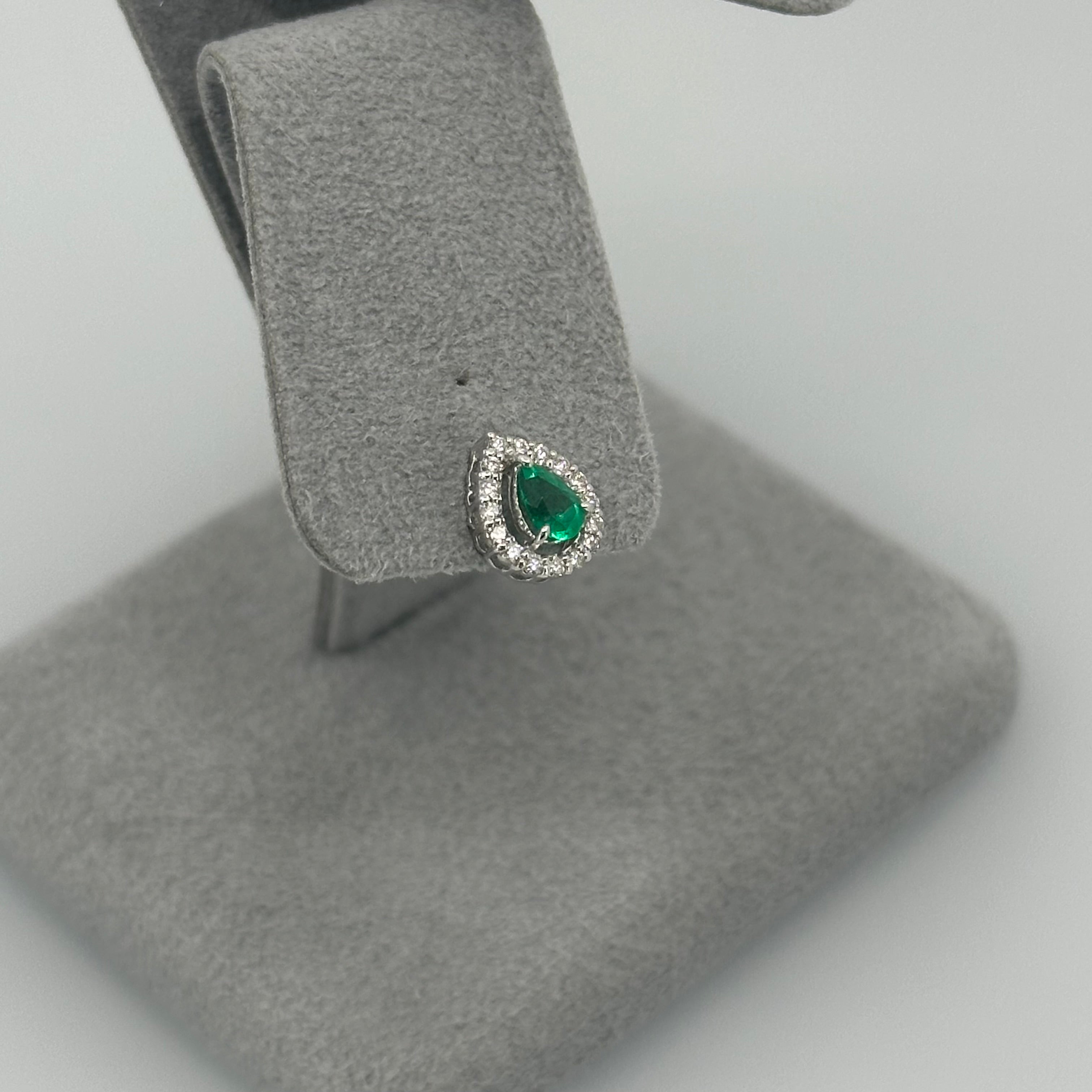［１点物］エメラルドピアス PS１