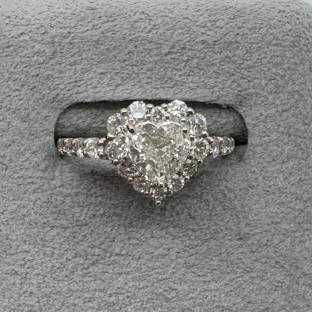 9［一点物］リング ダイヤ 0.7ct HS PT